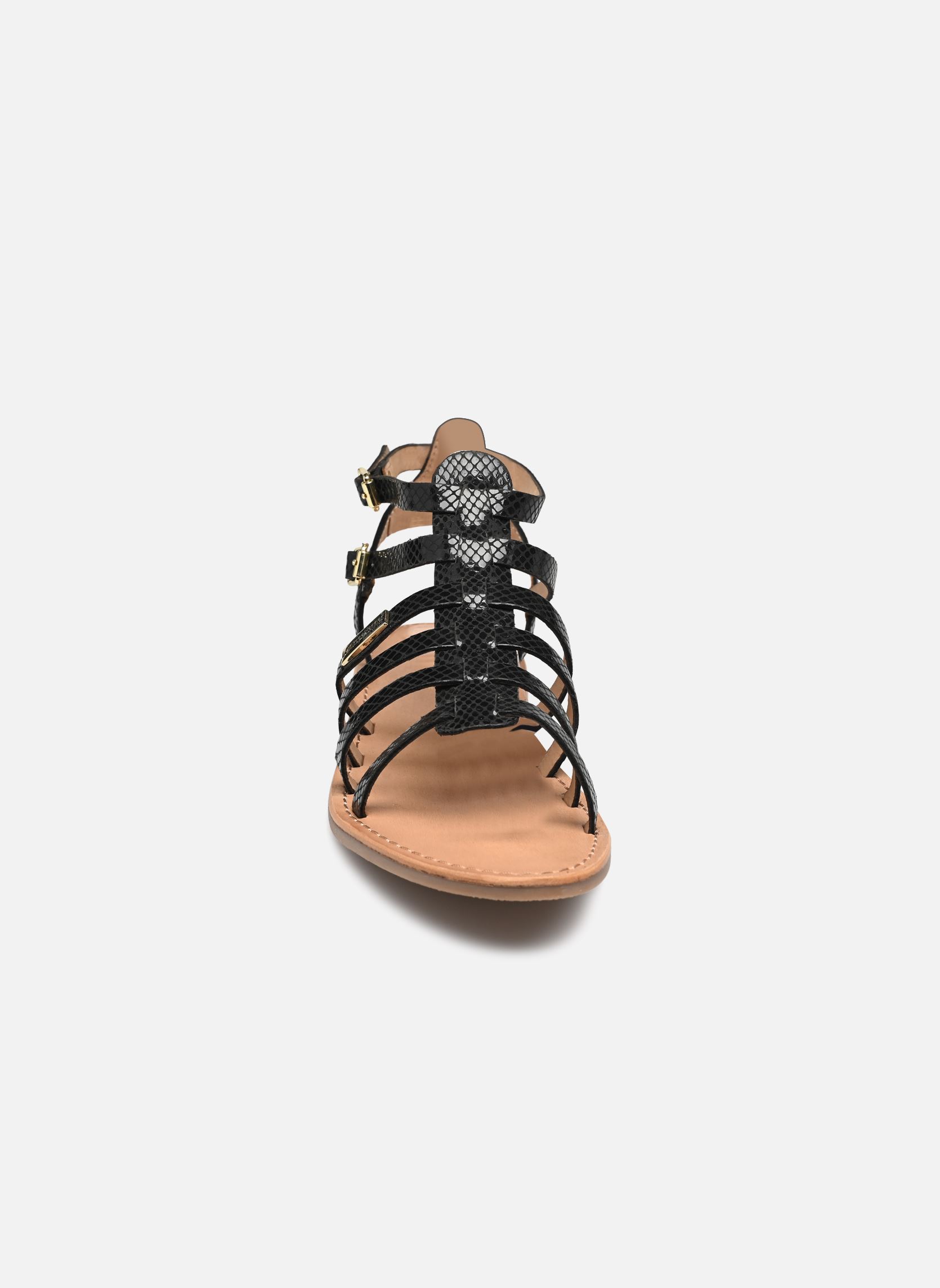 Sandalen HIKAELA damen schwarz Les Tropéziennes par M Belarbi Sandalen HIKAELA damen schwarz NOIR SERPENT