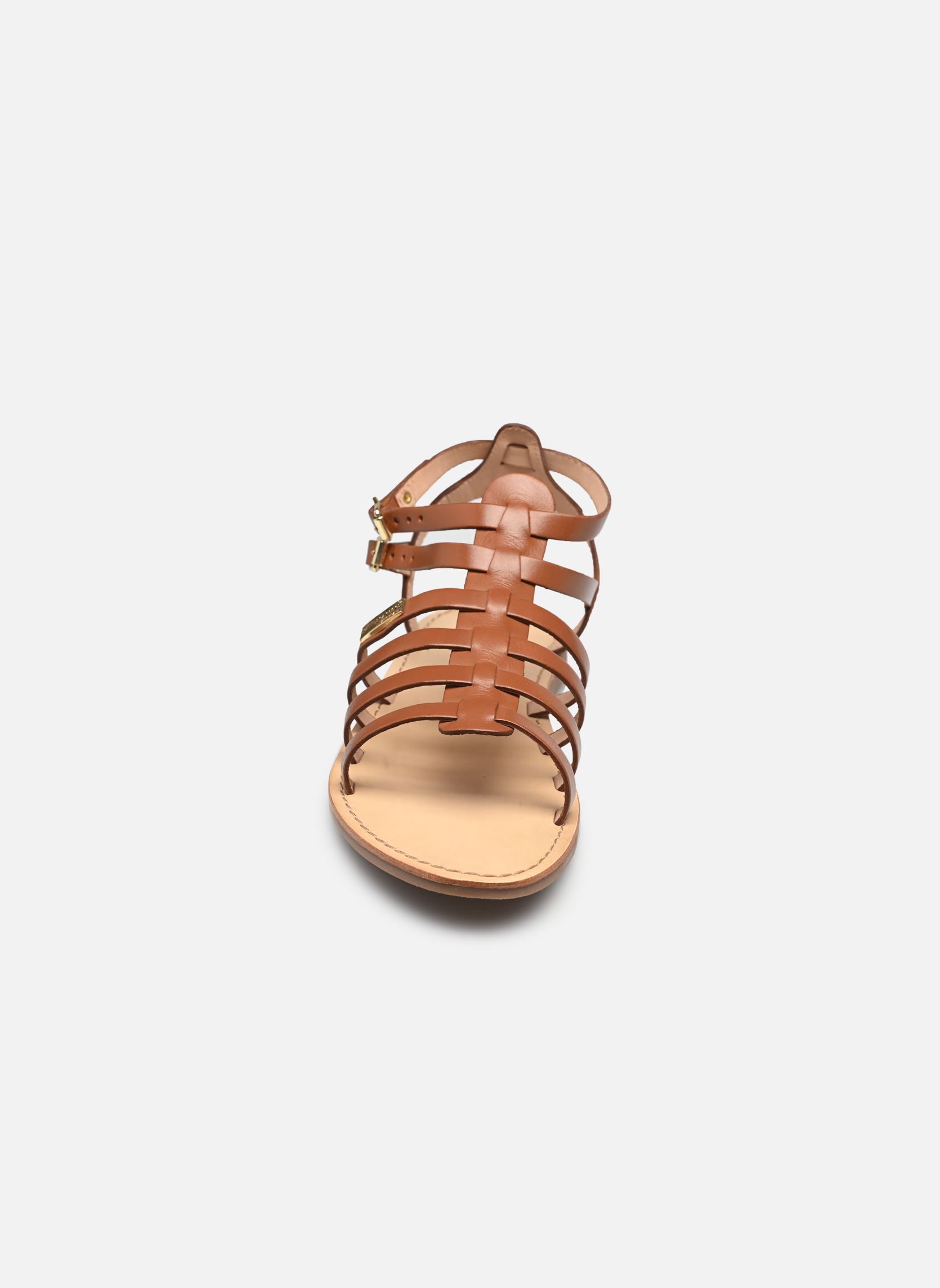 Sandales HIKAELA femme marron Les Tropéziennes par M Belarbi Sandales HIKAELA femme marron Tan