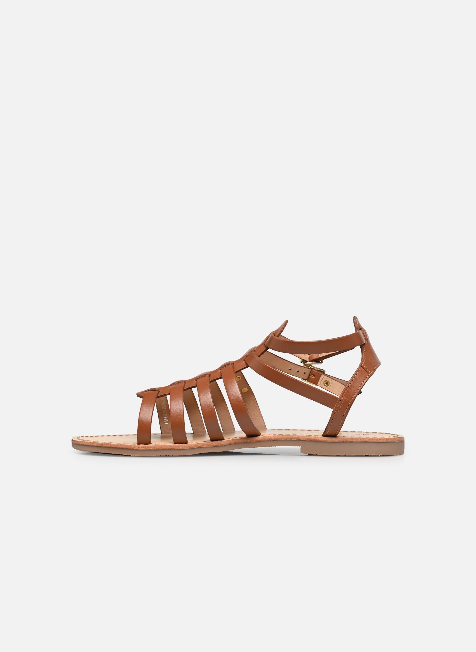 Sandales HIKAELA femme marron Les Tropéziennes par M Belarbi Sandales HIKAELA femme marron Tan