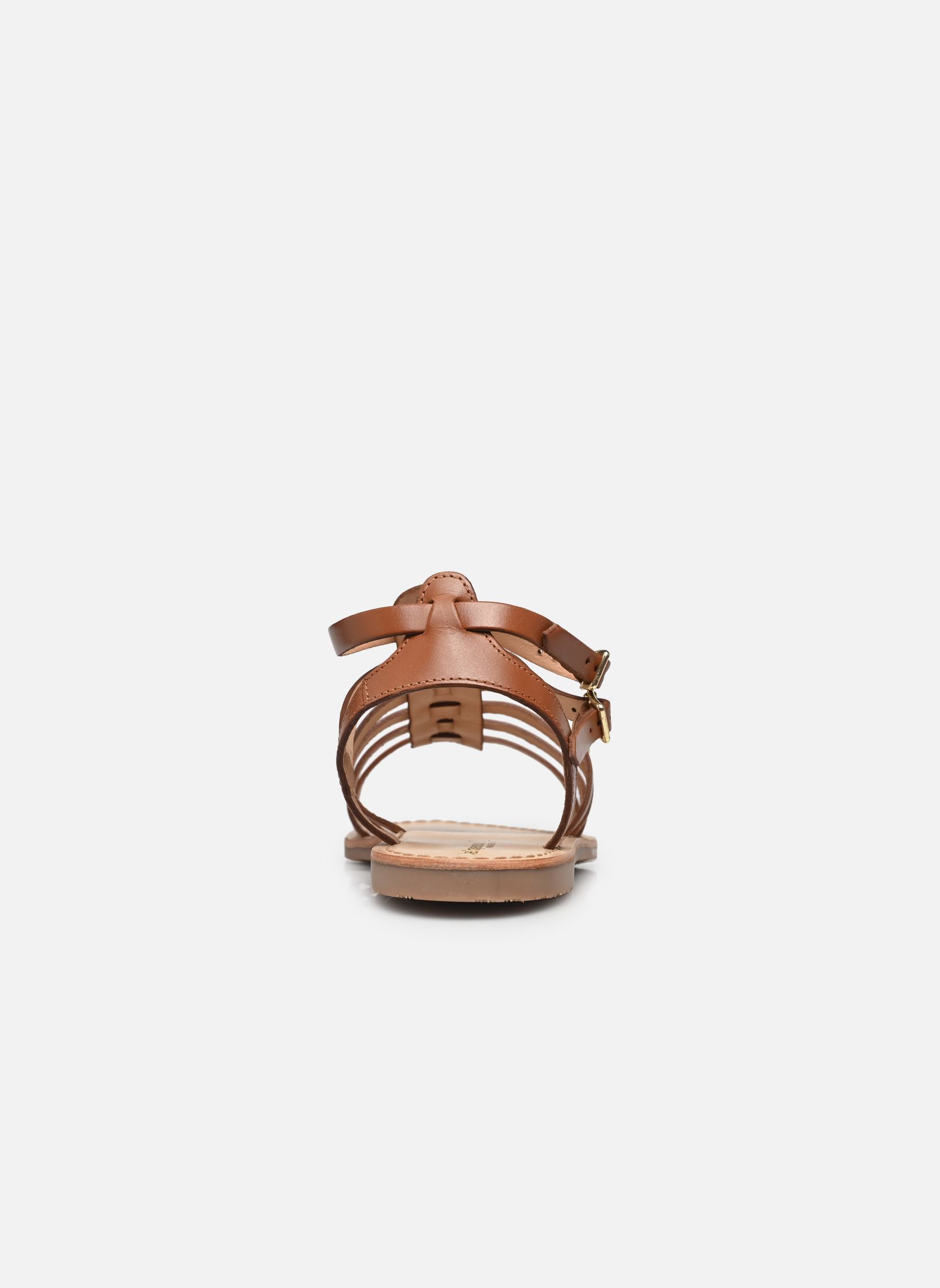 Sandales HIKAELA femme marron Les Tropéziennes par M Belarbi Sandales HIKAELA femme marron Tan