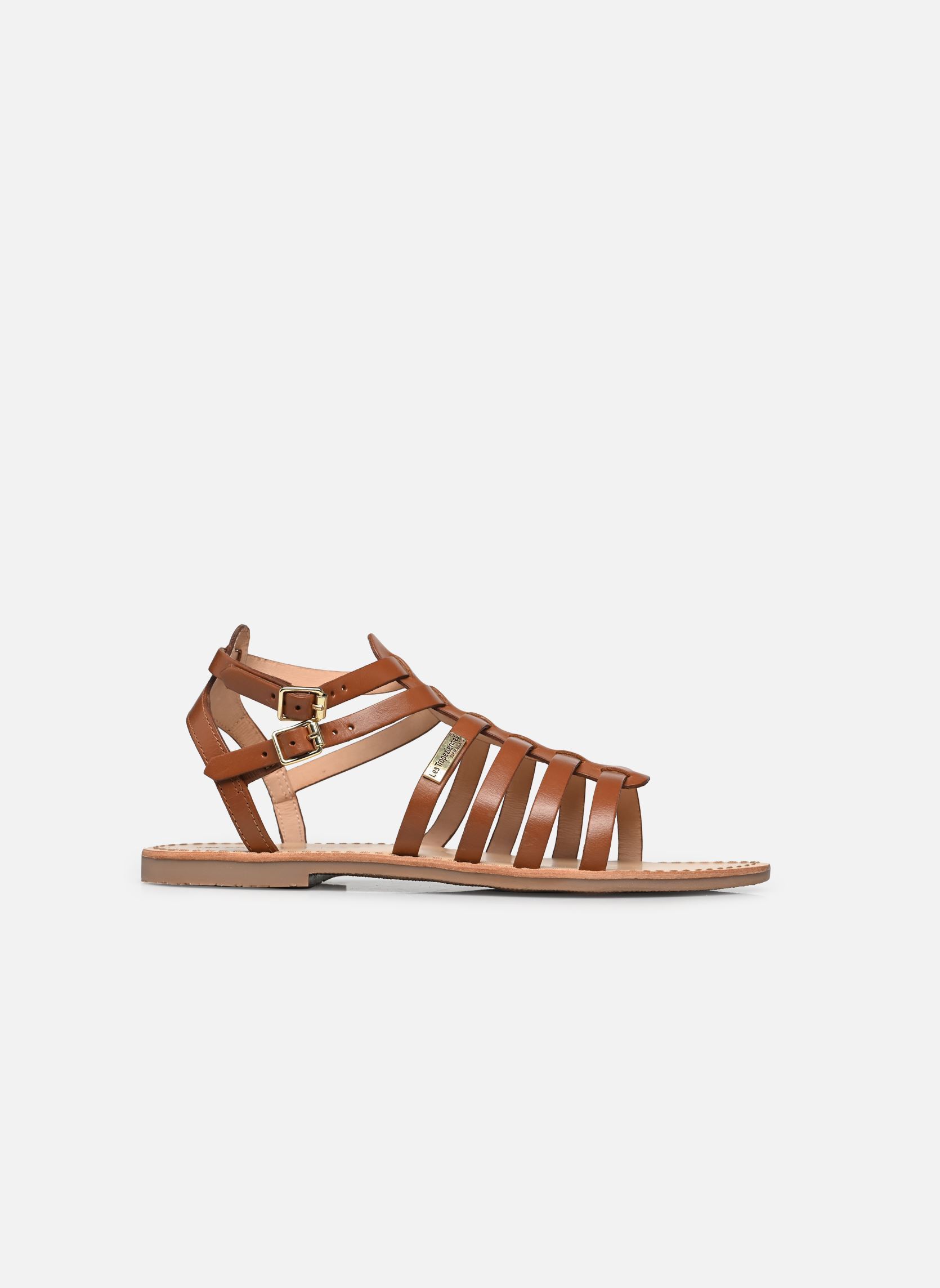 Sandales HIKAELA femme marron Les Tropéziennes par M Belarbi Sandales HIKAELA femme marron Tan