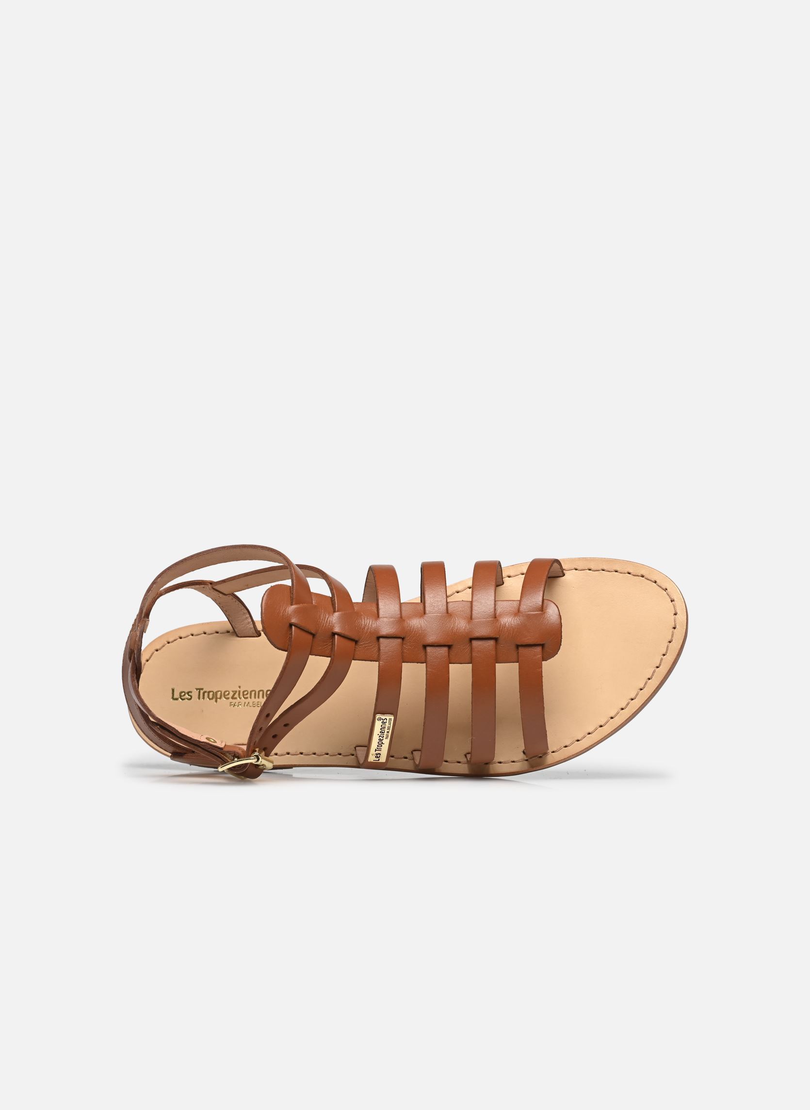 Sandales HIKAELA femme marron Les Tropéziennes par M Belarbi Sandales HIKAELA femme marron Tan