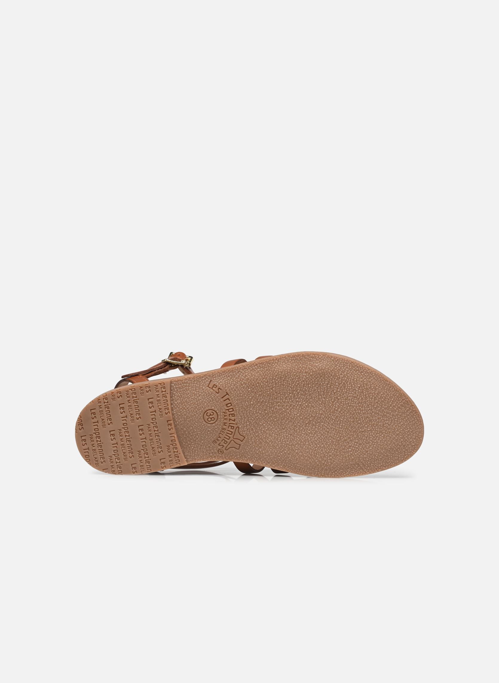 Sandales HIKAELA femme marron Les Tropéziennes par M Belarbi Sandales HIKAELA femme marron Tan