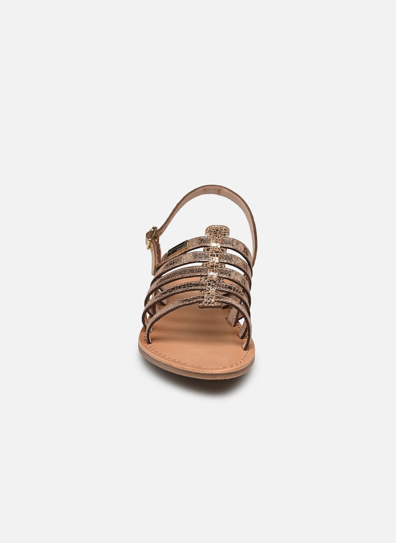 Sandalen HIKANO damen gold und bronze Les Tropéziennes par M Belarbi Sandalen HIKANO damen gold und bronze OR CRAQUELE
