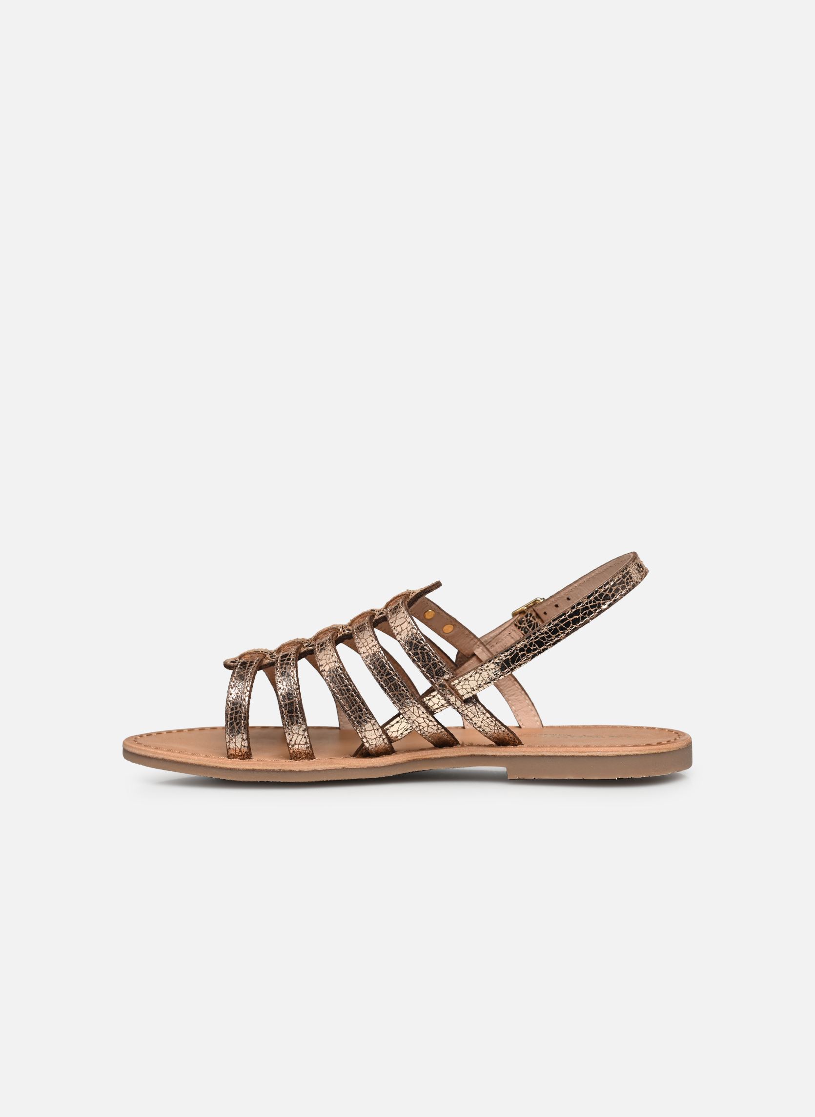 Sandalen HIKANO damen gold und bronze Les Tropéziennes par M Belarbi Sandalen HIKANO damen gold und bronze OR CRAQUELE