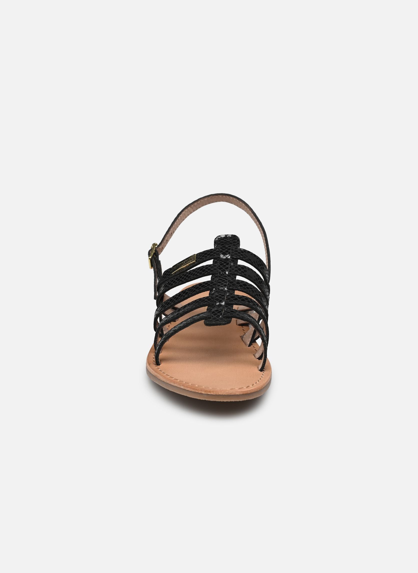 Sandalen HIKANO damen schwarz Les Tropéziennes par M Belarbi Sandalen HIKANO damen schwarz NOIR SERPENT