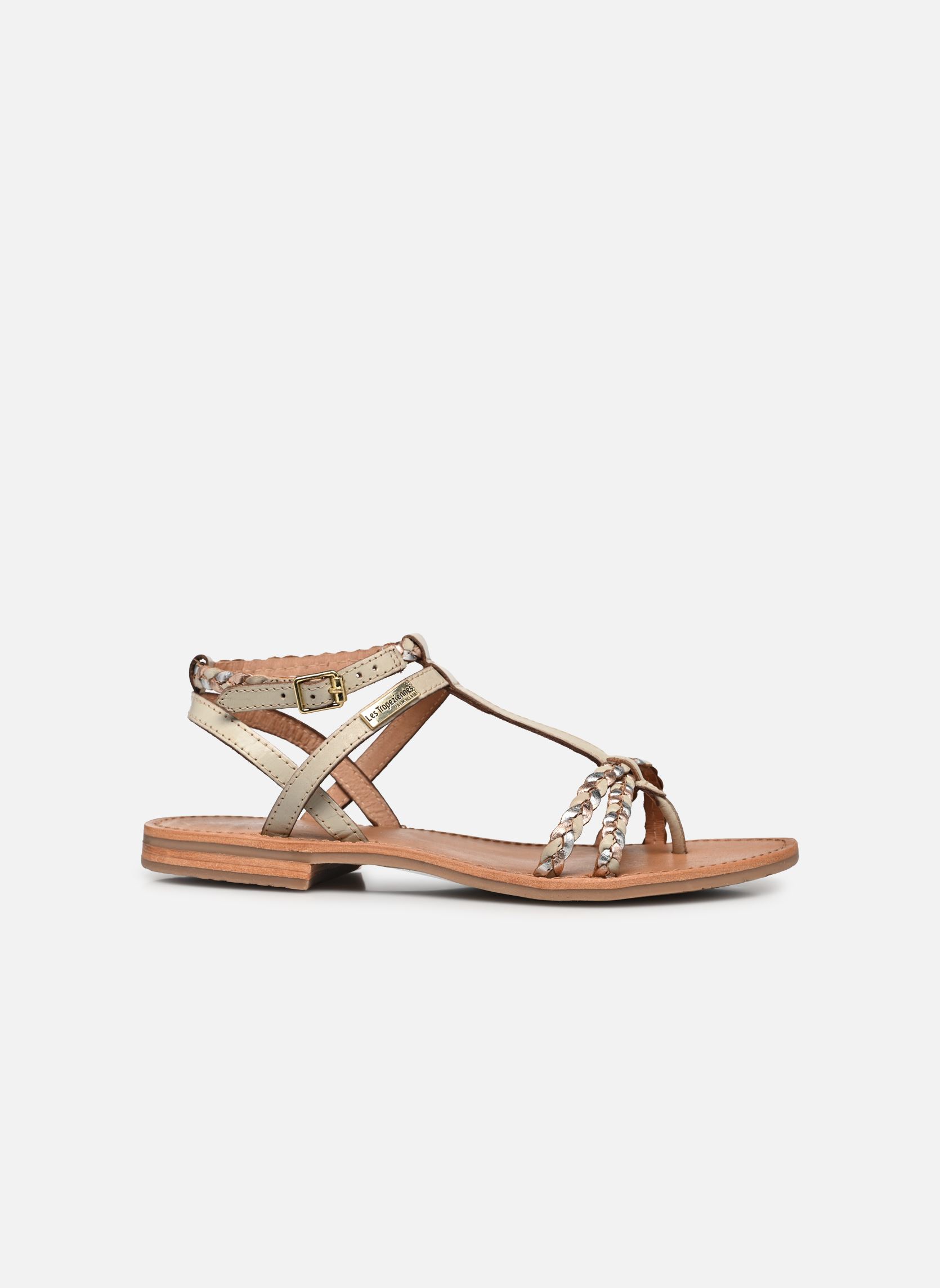 Sandales HILITRES femme blanc Les Tropéziennes par M Belarbi Sandales HILITRES femme blanc CREME MULTI
