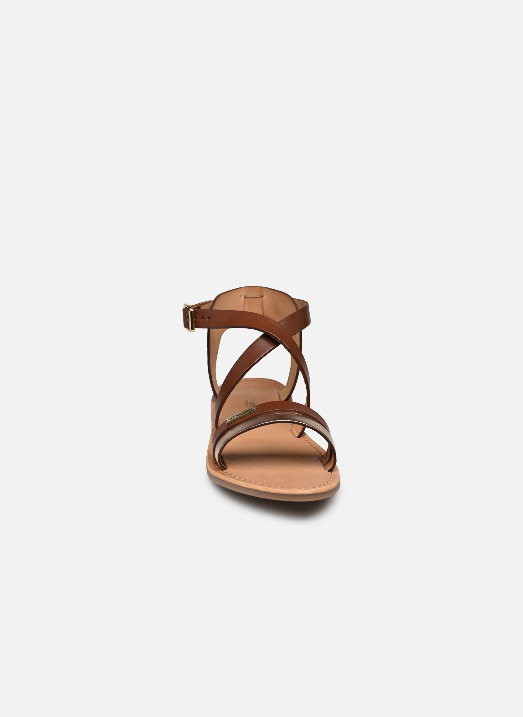 Sandales HIPAZ femme marron Les Tropéziennes par M Belarbi Sandales HIPAZ femme marron TAN/OR