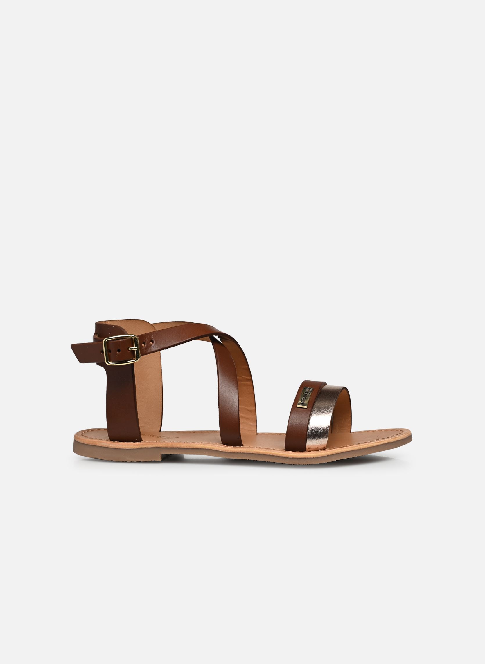 Sandales HIPAZ femme marron Les Tropéziennes par M Belarbi Sandales HIPAZ femme marron TAN/OR