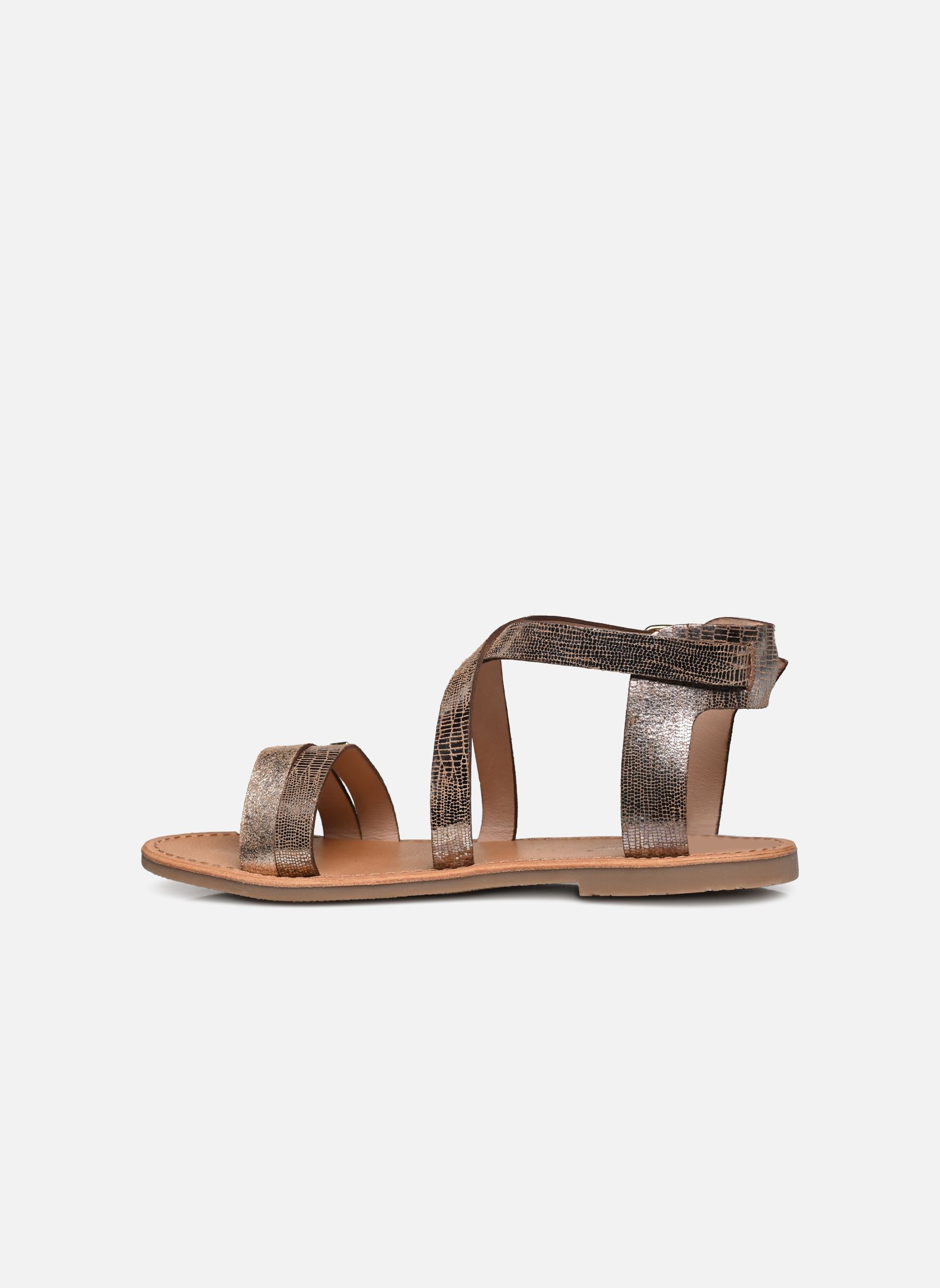 Sandalen HIPAZ damen gold und bronze Les Tropéziennes par M Belarbi Sandalen HIPAZ damen gold und bronze OR MULTI