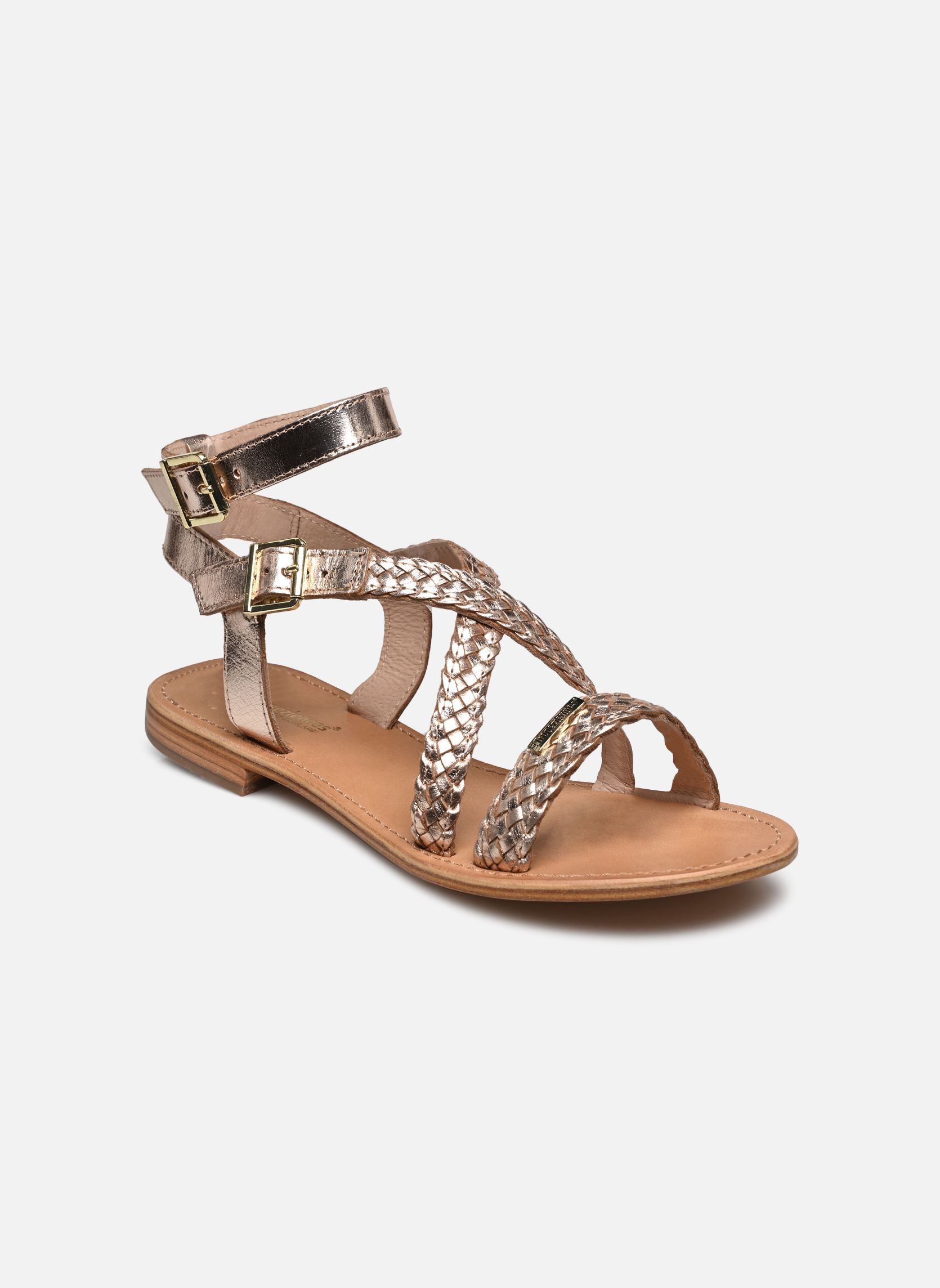 Sandales HIPSY femme or et bronze Les Tropéziennes par M Belarbi Sandales HIPSY femme or et bronze OR