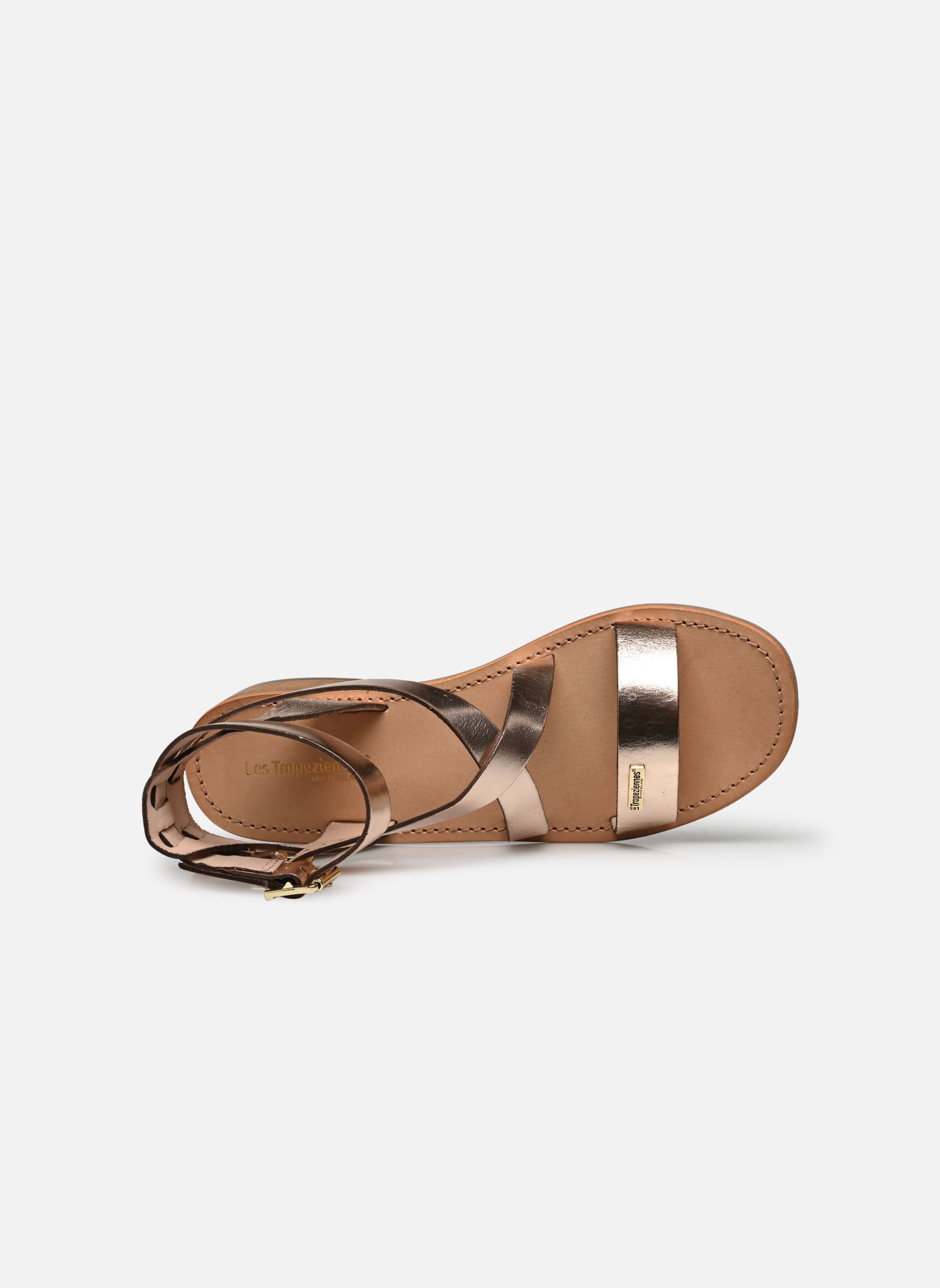 Sandalias HOCEAN mujer oro y bronce Les Tropéziennes par M Belarbi Sandalias HOCEAN mujer oro y bronce Or