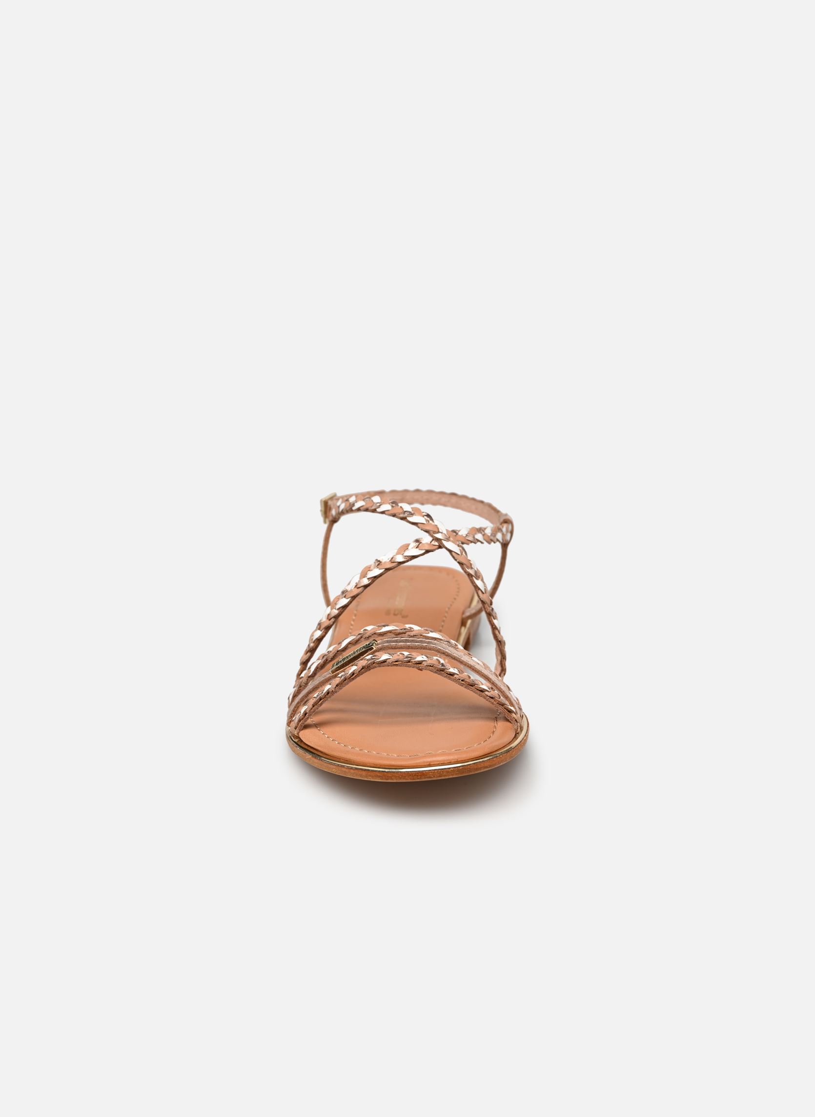 Sandalen HOMAGE dames beige Les Tropéziennes par M Belarbi Sandalen HOMAGE dames beige NUDE MULTI