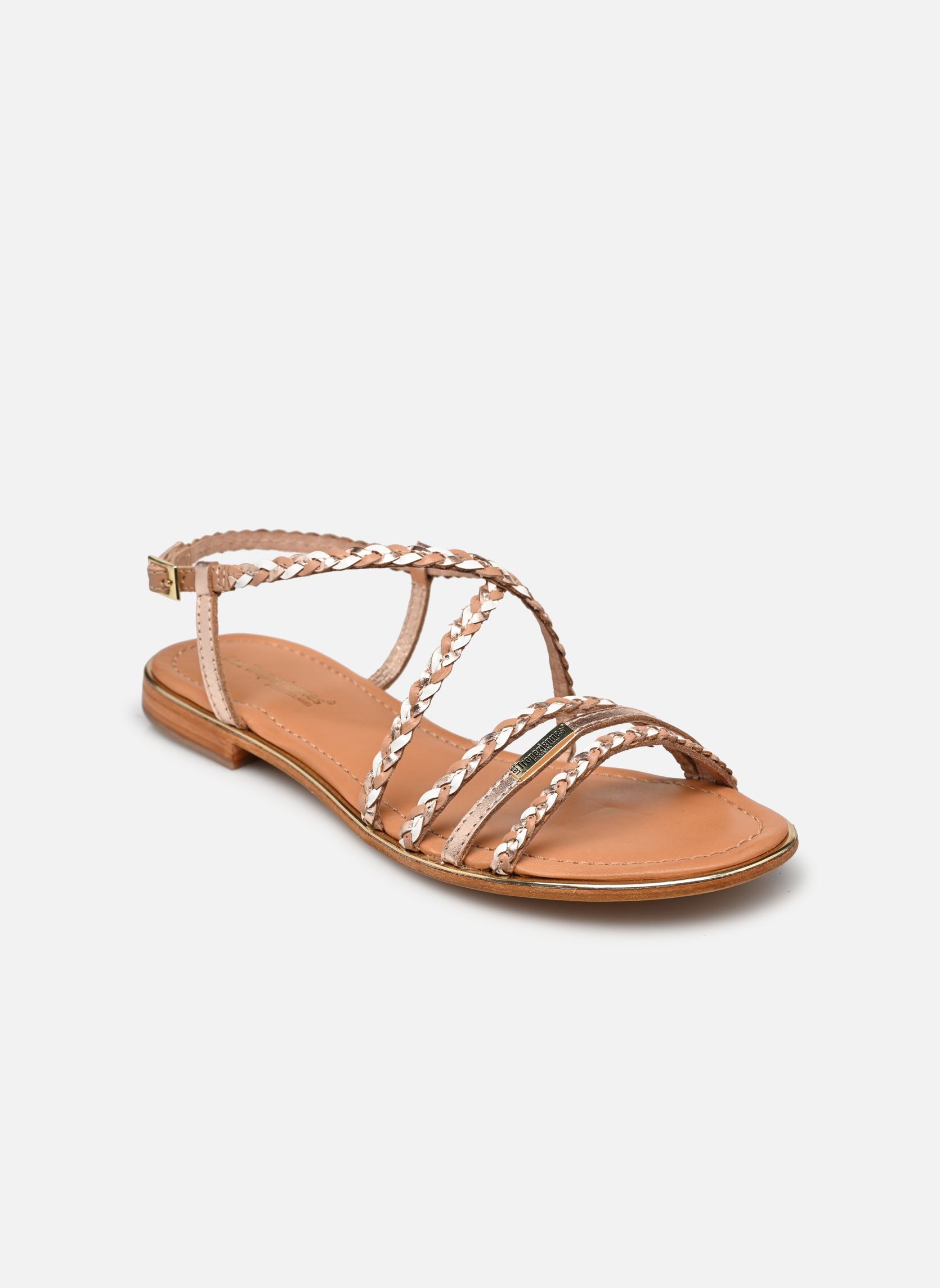 Sandalen HOMAGE dames beige Les Tropéziennes par M Belarbi Sandalen HOMAGE dames beige NUDE MULTI