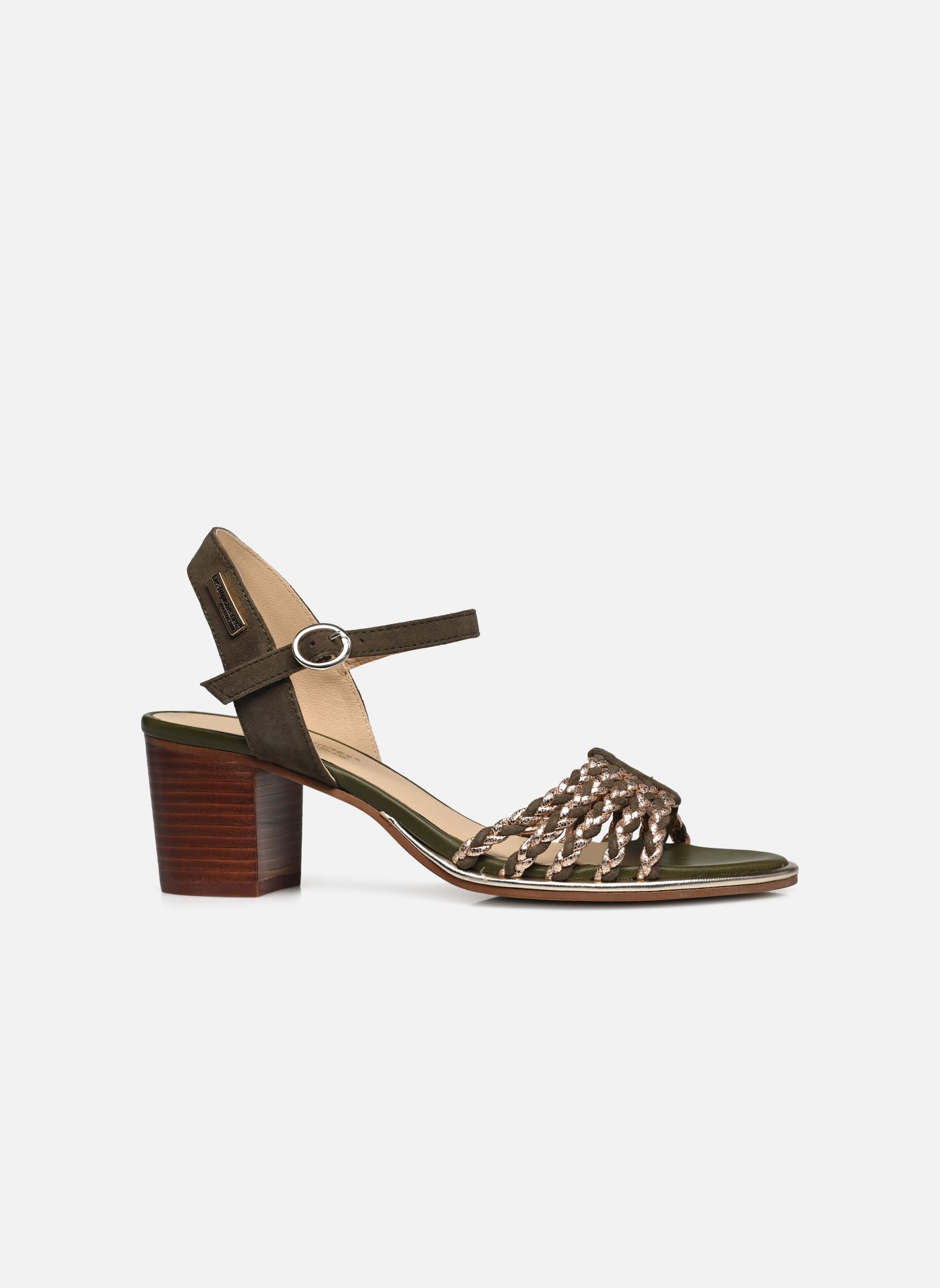 Sandales LANIA femme vert Les Tropéziennes par M Belarbi Sandales LANIA femme vert KAKI OR