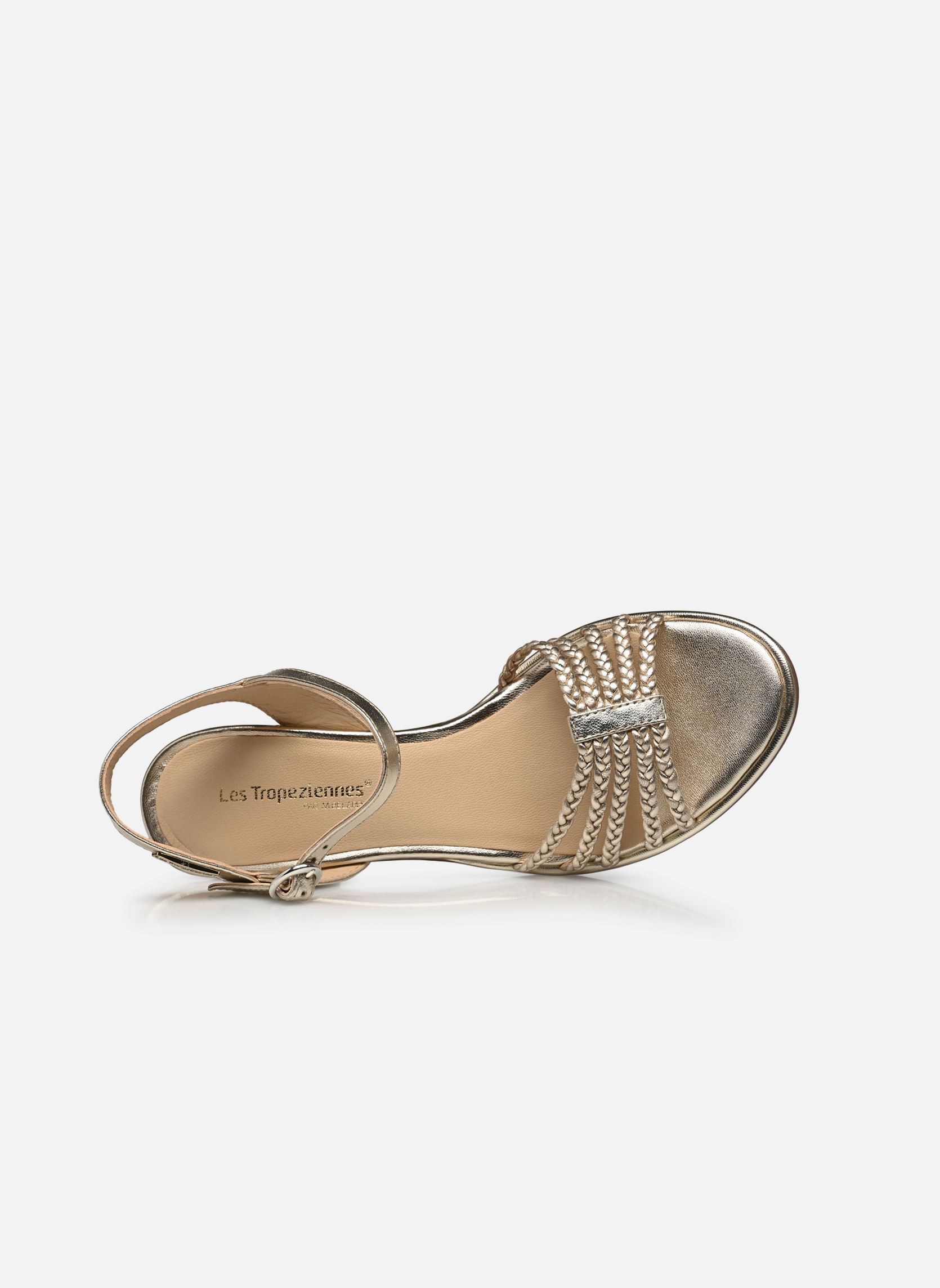 Sandalias LANIA mujer oro y bronce Les Tropéziennes par M Belarbi Sandalias LANIA mujer oro y bronce OR
