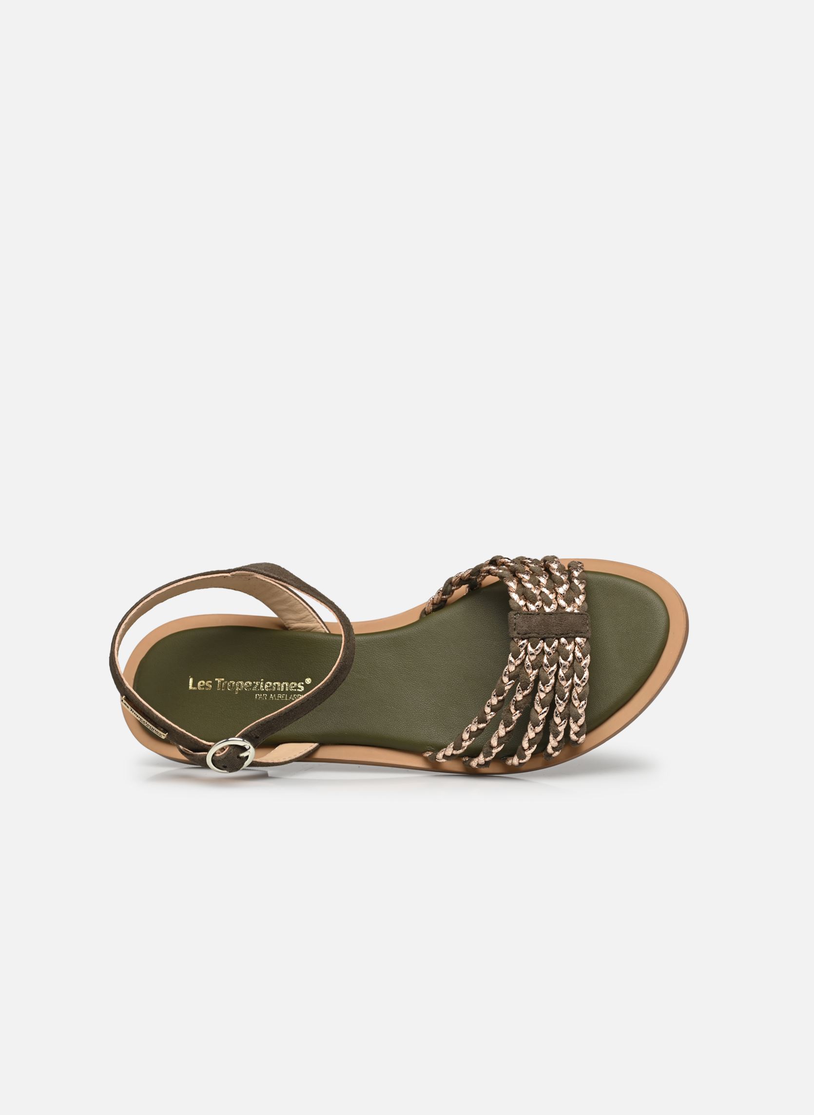 Sandalen LANOU dames groen Les Tropéziennes par M Belarbi Sandalen LANOU dames groen KAKI OR