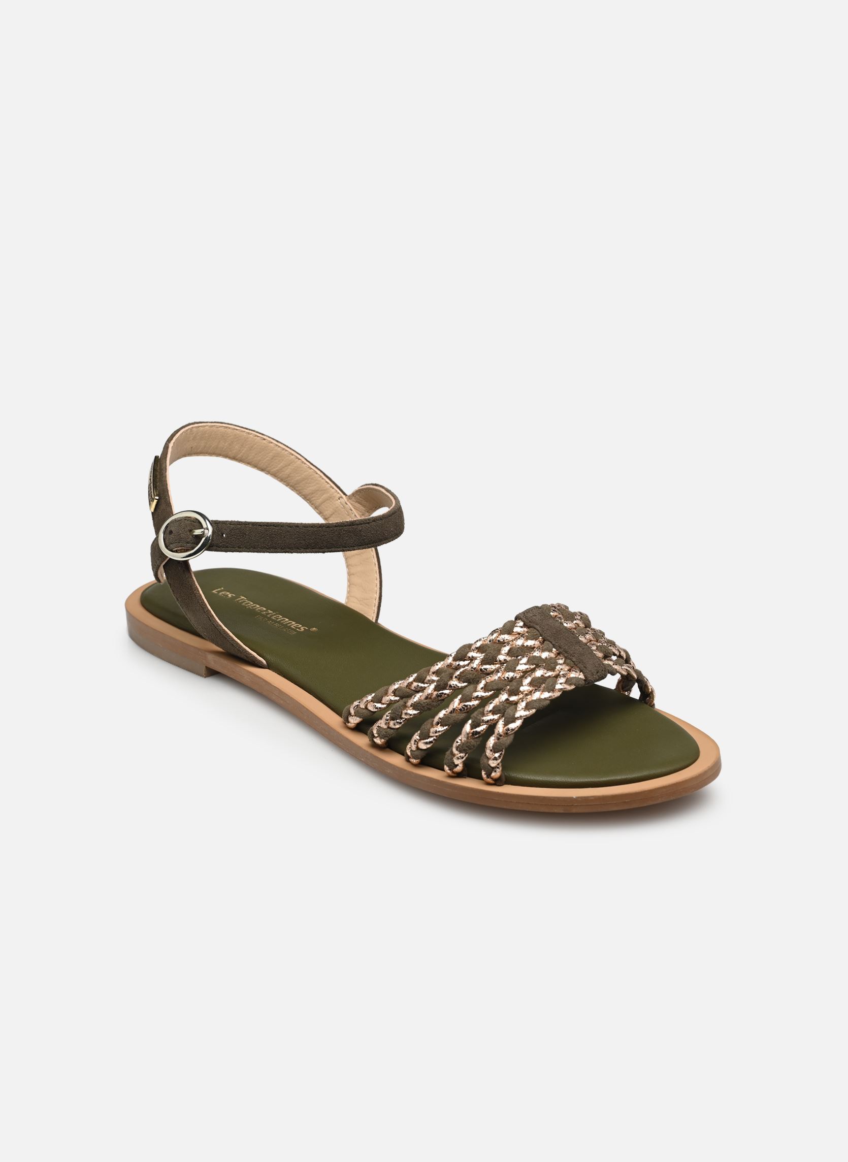 Sandalen LANOU dames groen Les Tropéziennes par M Belarbi Sandalen LANOU dames groen KAKI OR