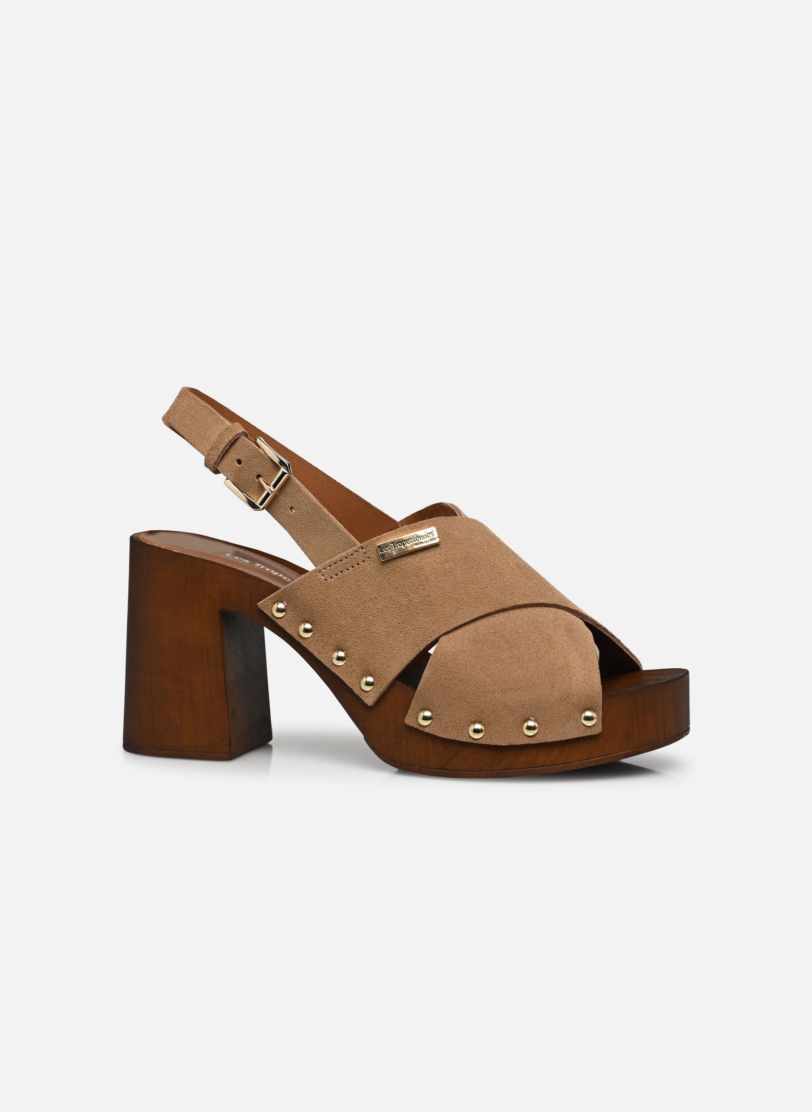 Sandales TESSY femme beige Les Tropéziennes par M Belarbi Sandales TESSY femme beige TAUPE