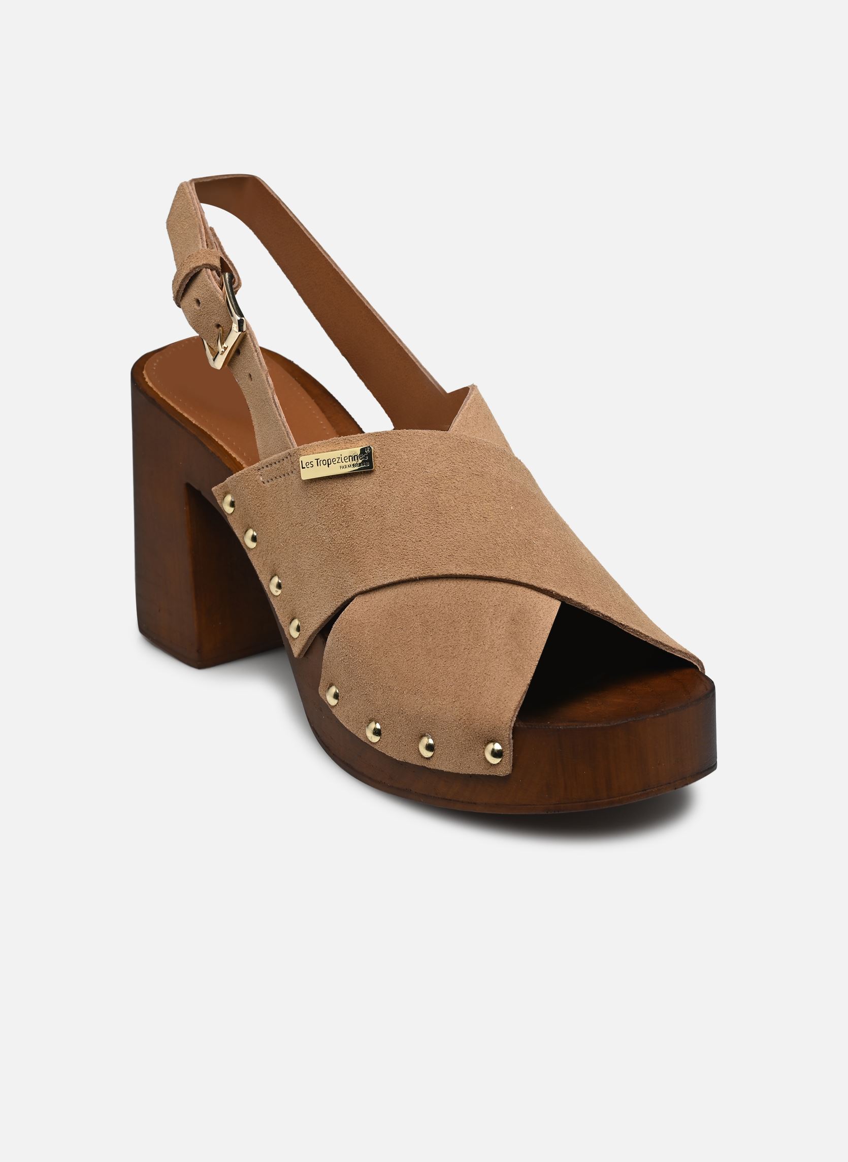 Sandales TESSY femme beige Les Tropéziennes par M Belarbi Sandales TESSY femme beige TAUPE