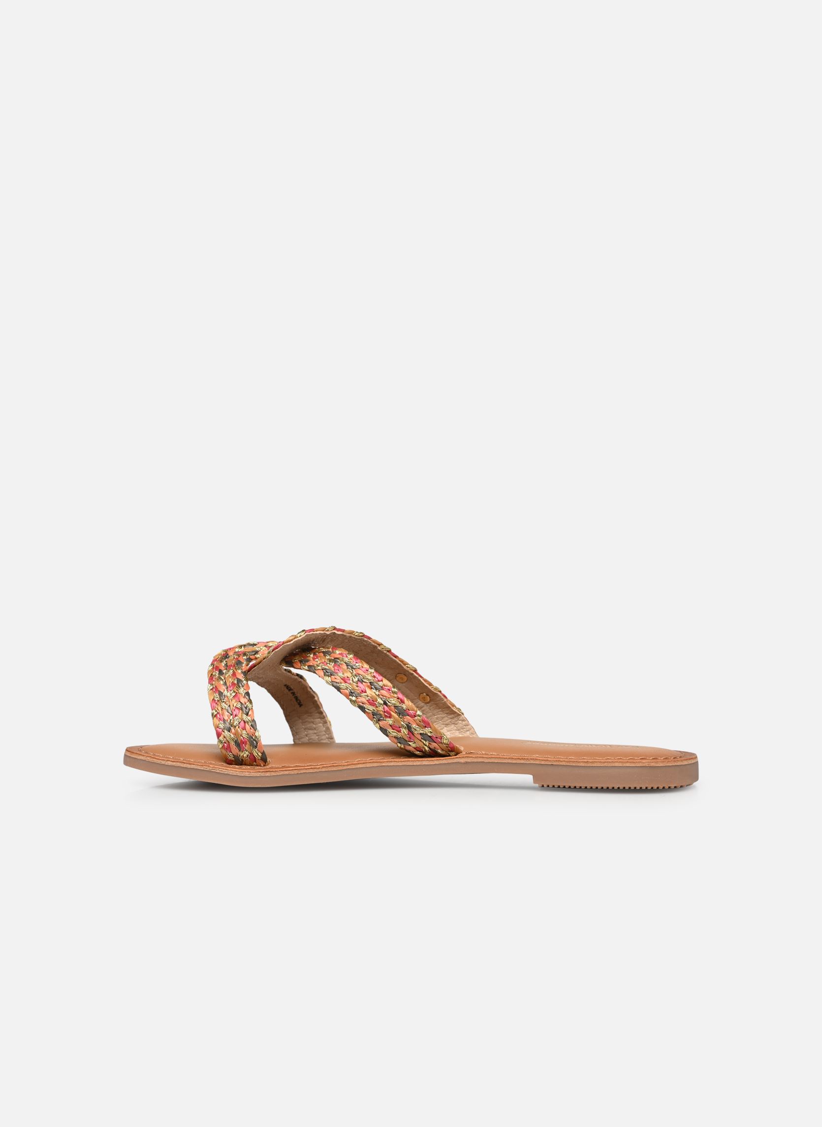 Mules CINA femme multicolore Les Tropéziennes par M Belarbi Mules CINA femme multicolore KAKI MULTI