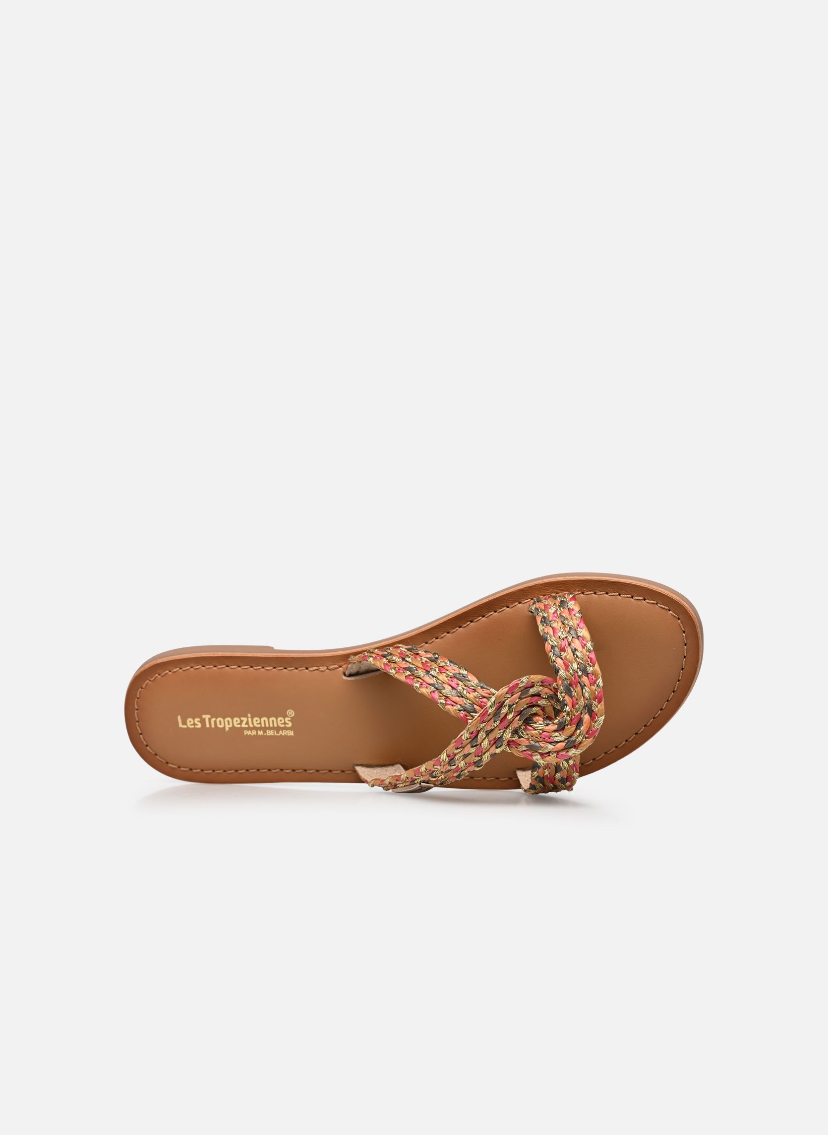 Mules CINA femme multicolore Les Tropéziennes par M Belarbi Mules CINA femme multicolore KAKI MULTI