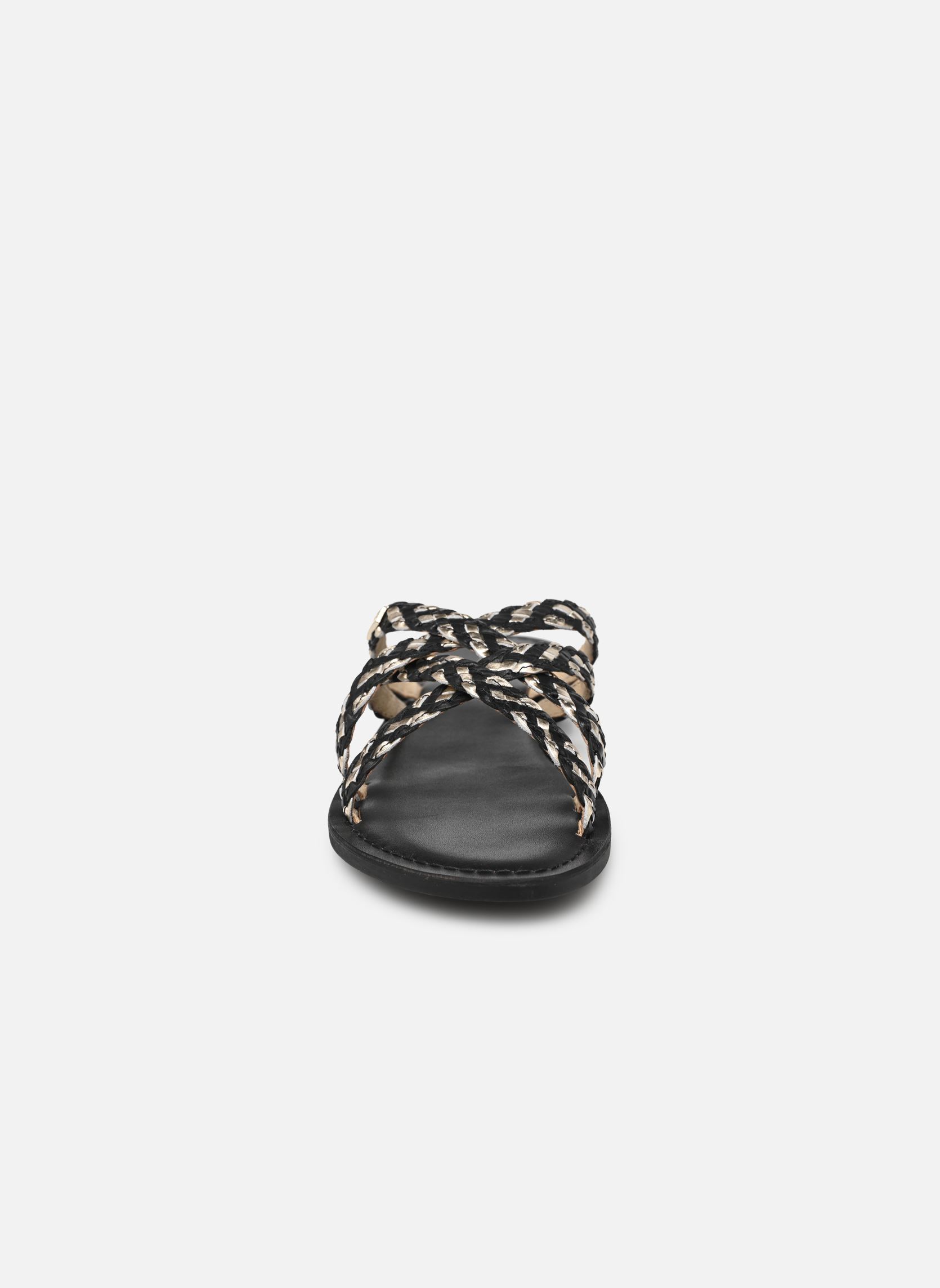 Mules DIAMSEO mujer negro Les Tropéziennes par M Belarbi Mules DIAMSEO mujer negro NOIR/OR