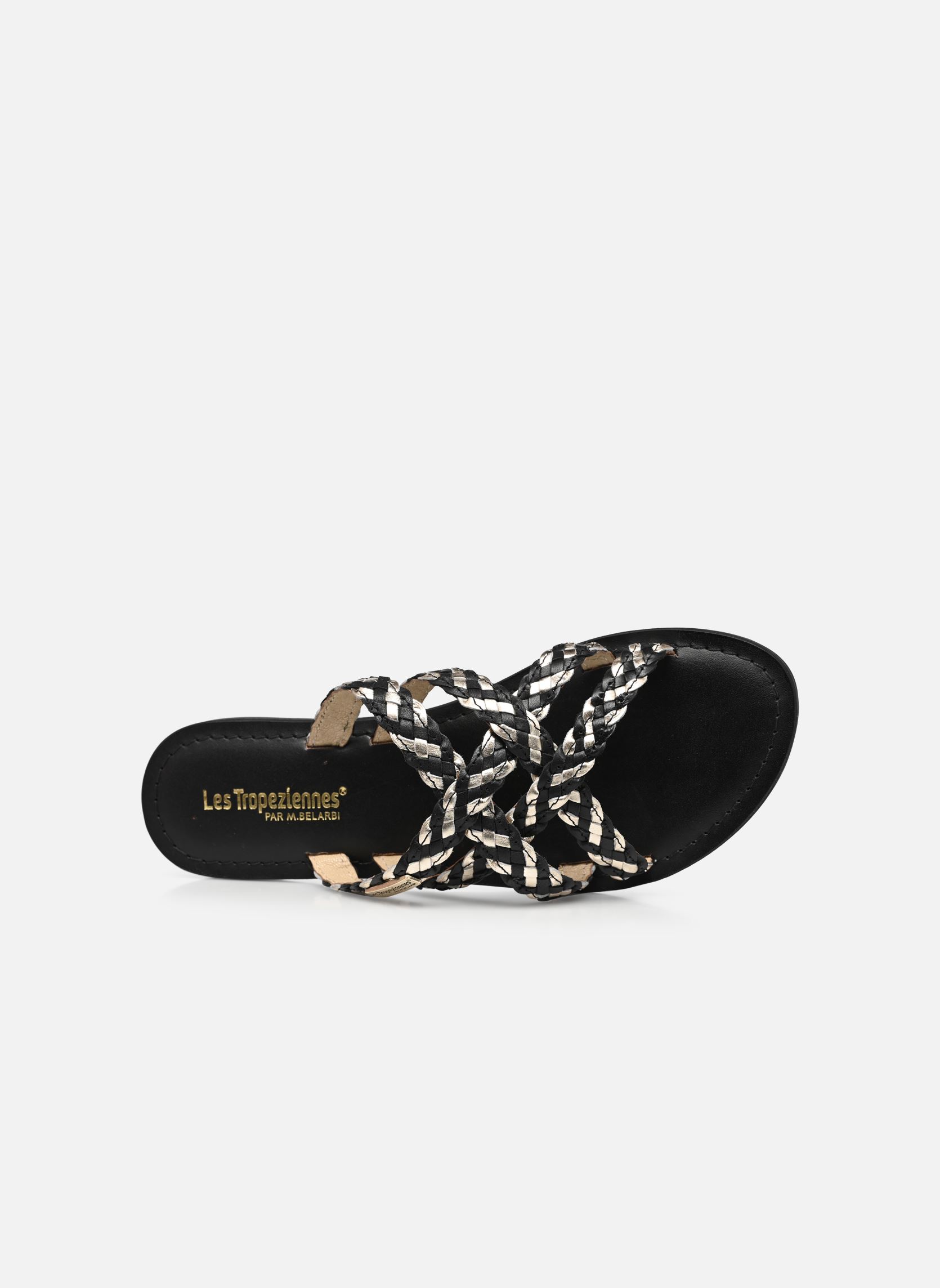 Mules DIAMSEO mujer negro Les Tropéziennes par M Belarbi Mules DIAMSEO mujer negro NOIR/OR