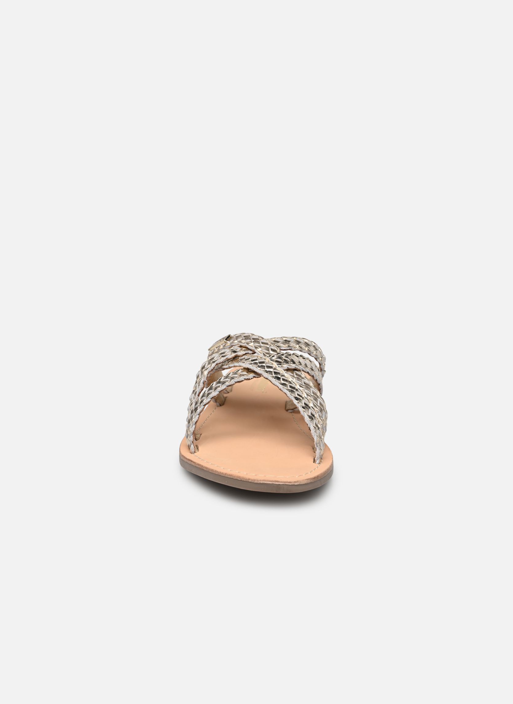 Pantoletten DIAMSEO damen gold und bronze Les Tropéziennes par M Belarbi Pantoletten DIAMSEO damen gold und bronze OR