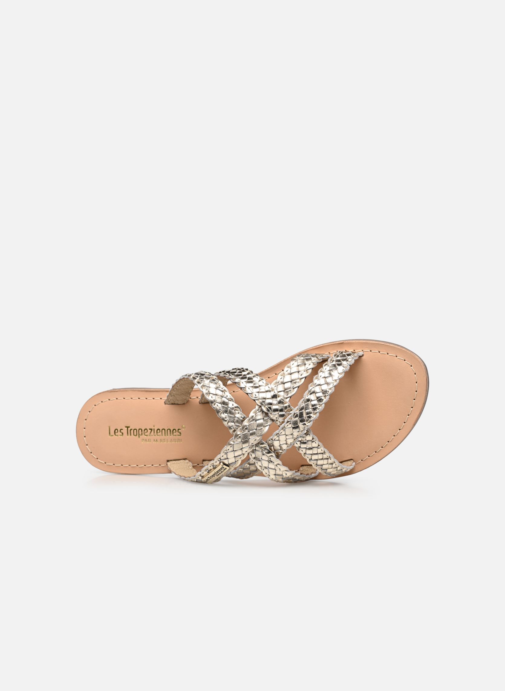 Pantoletten DIAMSEO damen gold und bronze Les Tropéziennes par M Belarbi Pantoletten DIAMSEO damen gold und bronze OR