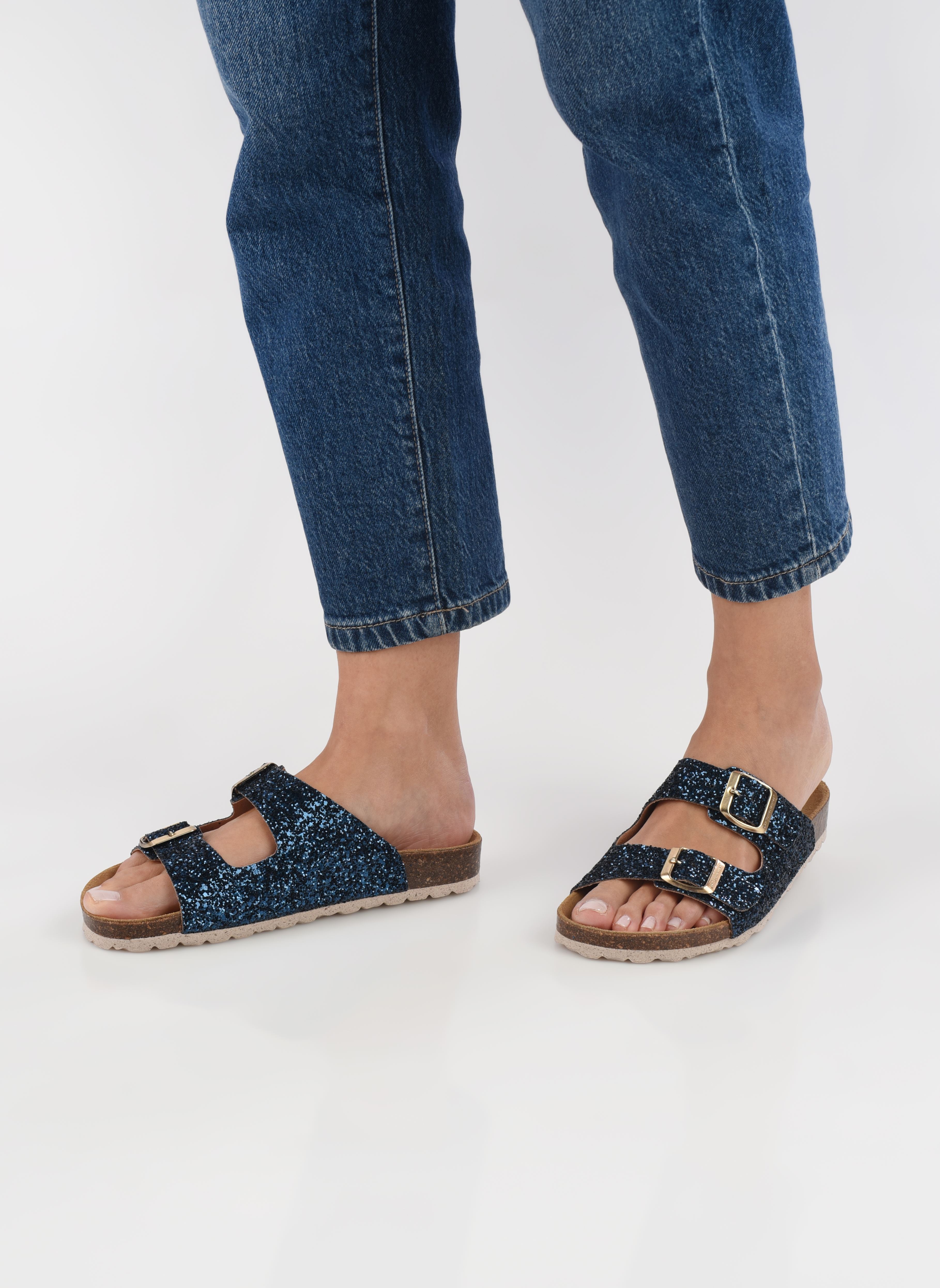 Mules ZAYETTE mujer azul Les Tropéziennes par M Belarbi Mules ZAYETTE mujer azul BLEU