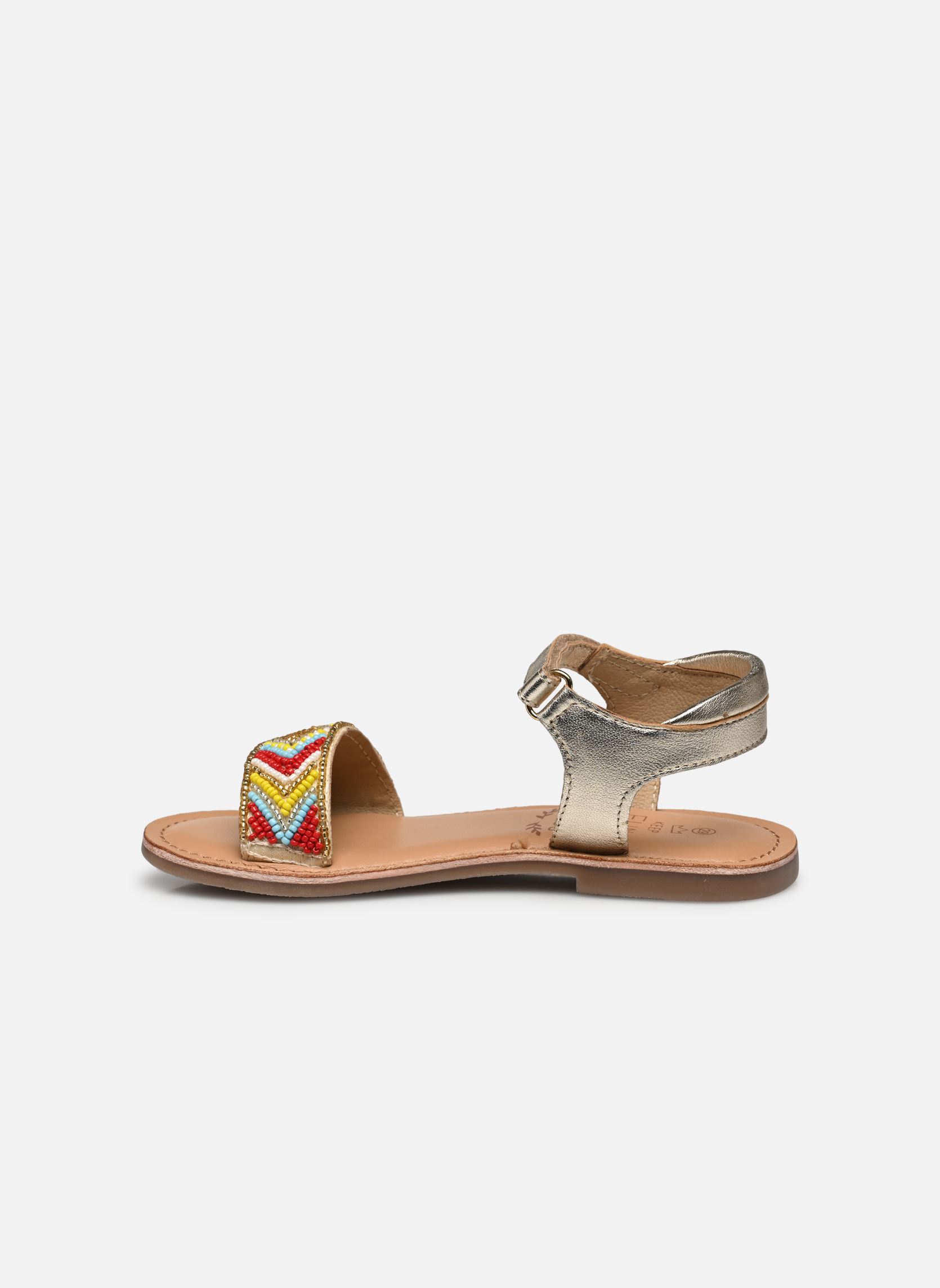 Sandalen Capearls mädchen gold und bronze Mod8 Sandalen Capearls mädchen gold und bronze OR - MULTICO PERLES