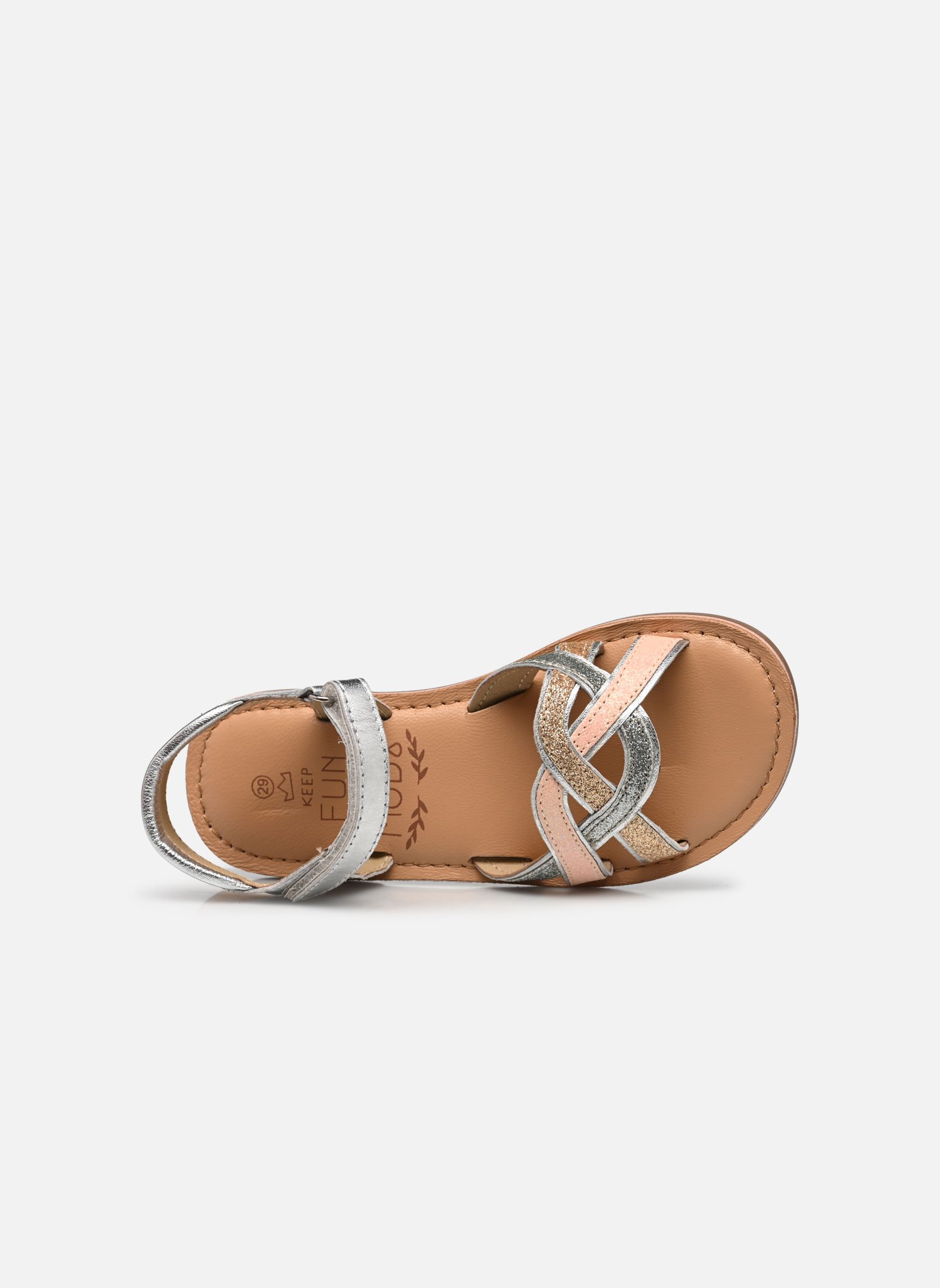 Sandalen Caweave mädchen silber Mod8 Sandalen Caweave mädchen silber ARGENT MULTI