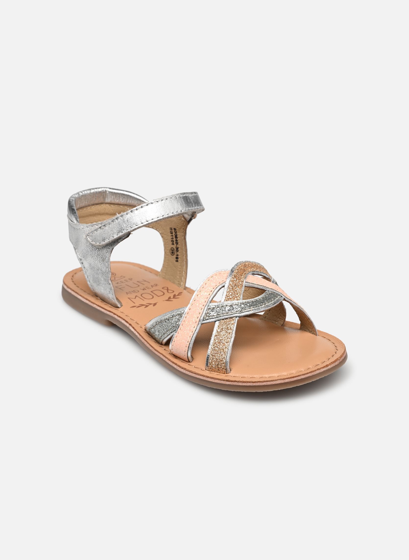 Sandalen Caweave mädchen silber Mod8 Sandalen Caweave mädchen silber ARGENT MULTI