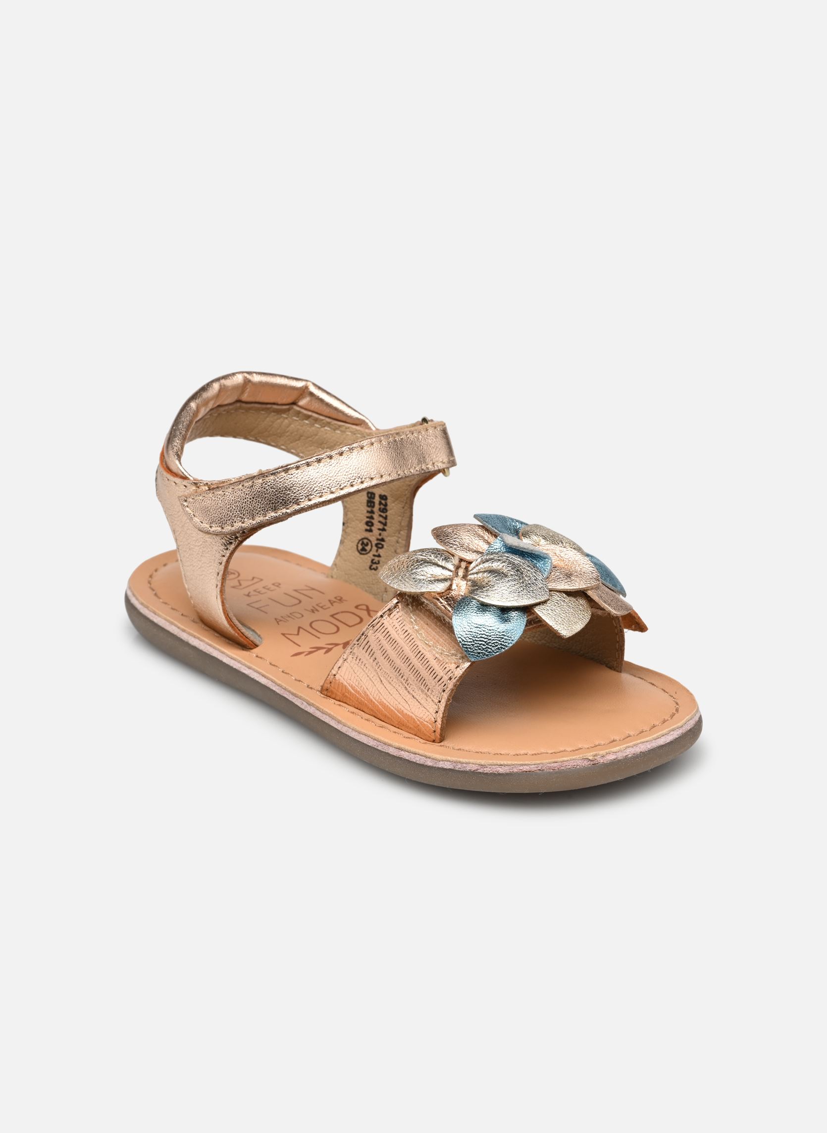 Sandalen Cloknot mädchen rosa Mod8 Sandalen Cloknot mädchen rosa ROSE MÉTAL