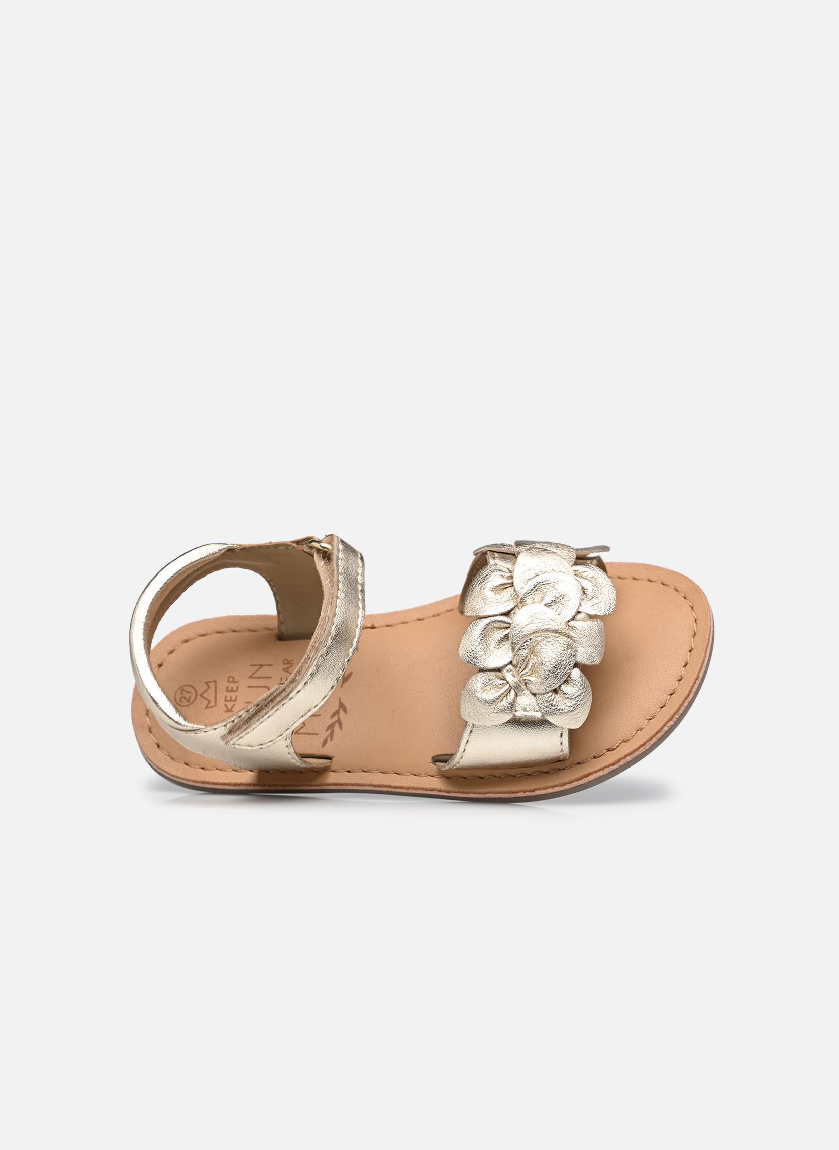 Sandalen Cloknot meisjes goud en brons Mod8 Sandalen Cloknot meisjes goud en brons OR