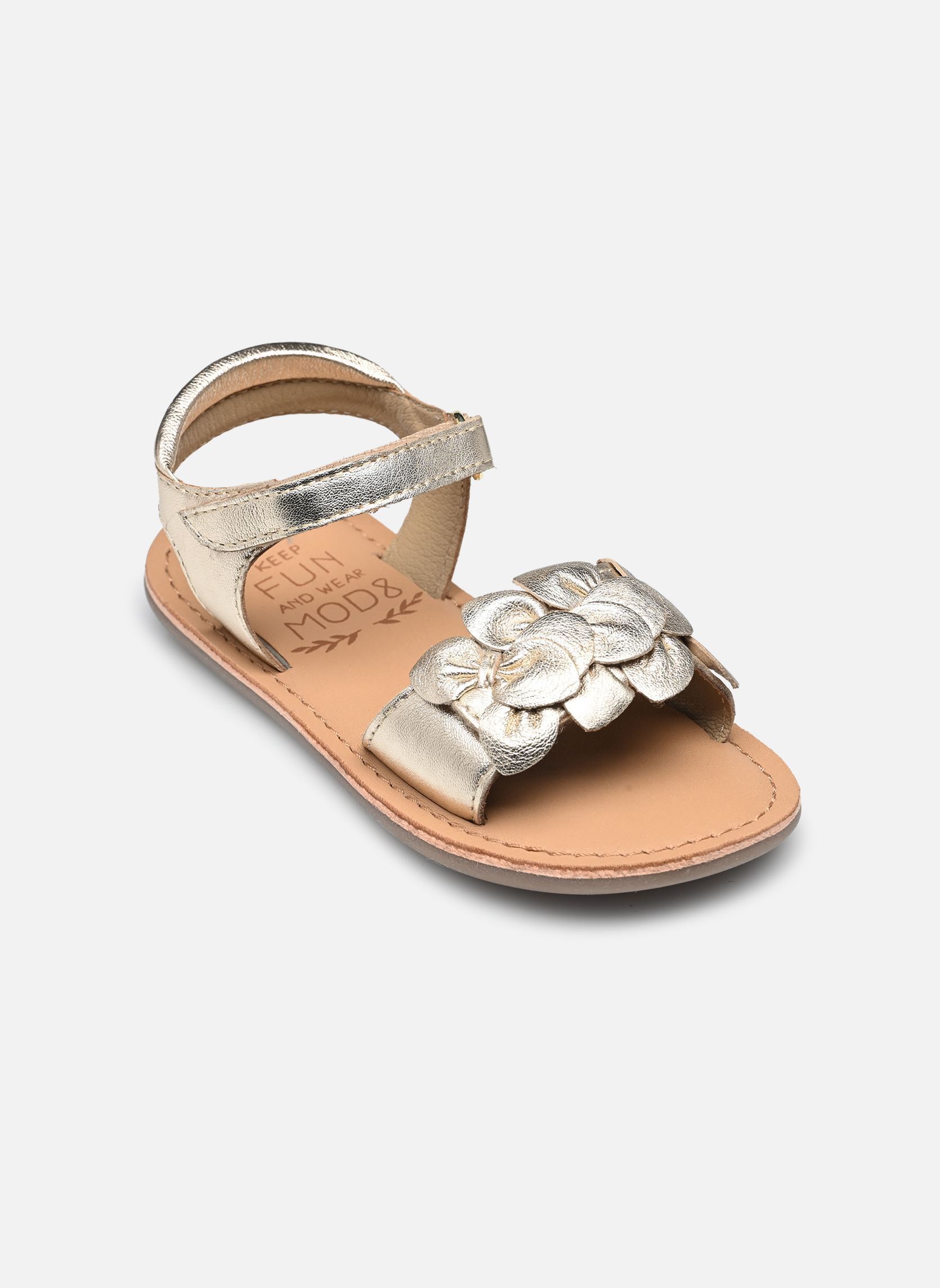 Sandalen Cloknot meisjes goud en brons Mod8 Sandalen Cloknot meisjes goud en brons OR