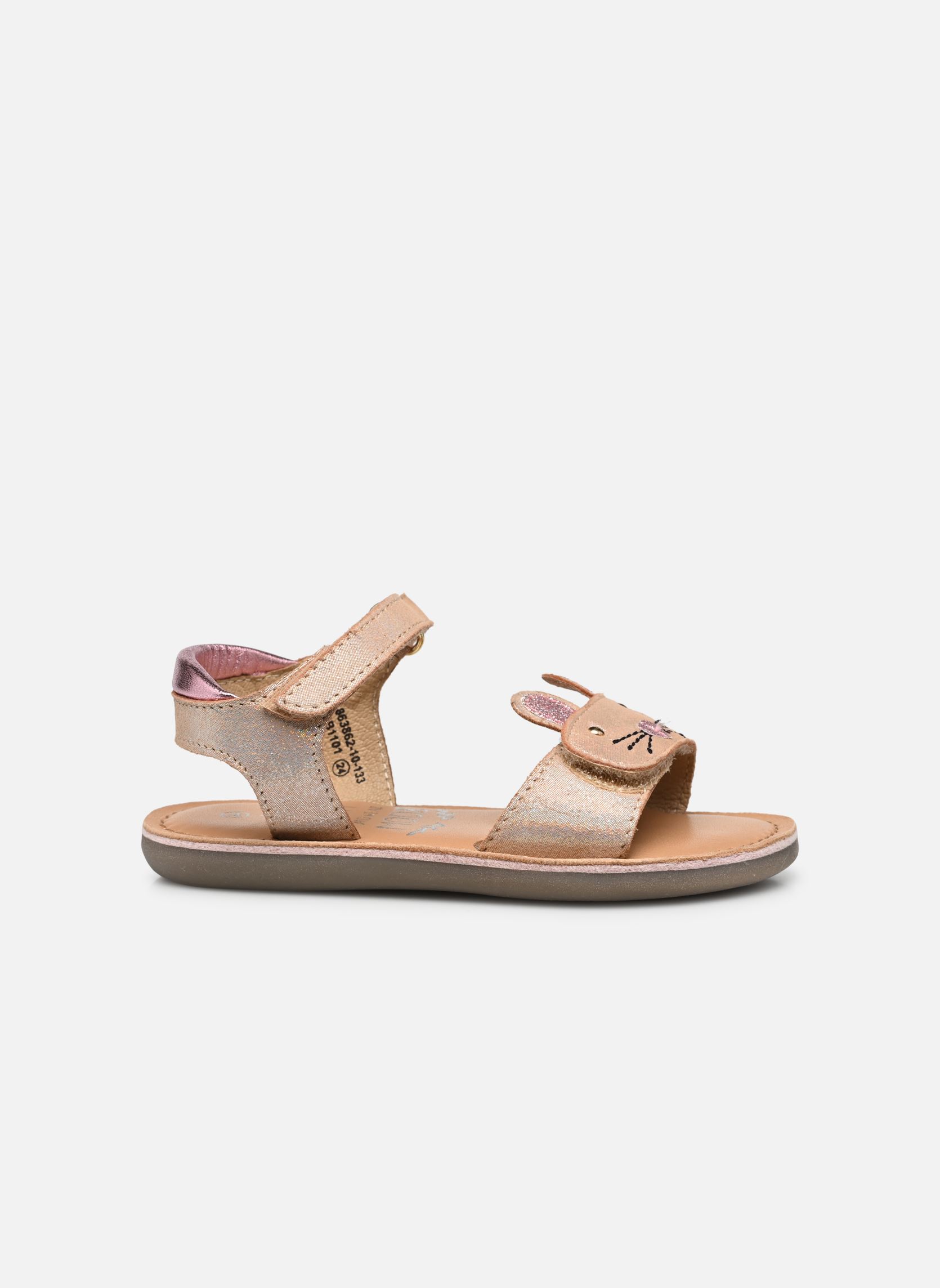 Sandalen Cloonie mädchen rosa Mod8 Sandalen Cloonie mädchen rosa ROSE MÉTAL