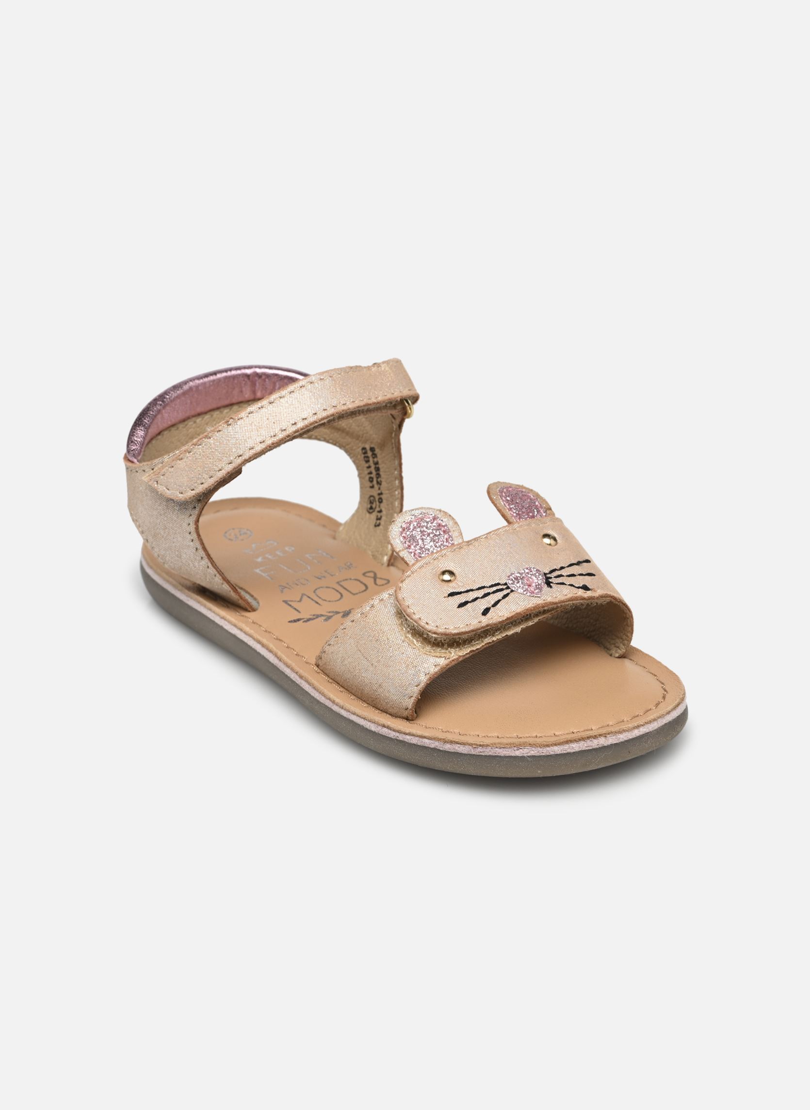 Sandalen Cloonie mädchen rosa Mod8 Sandalen Cloonie mädchen rosa ROSE MÉTAL