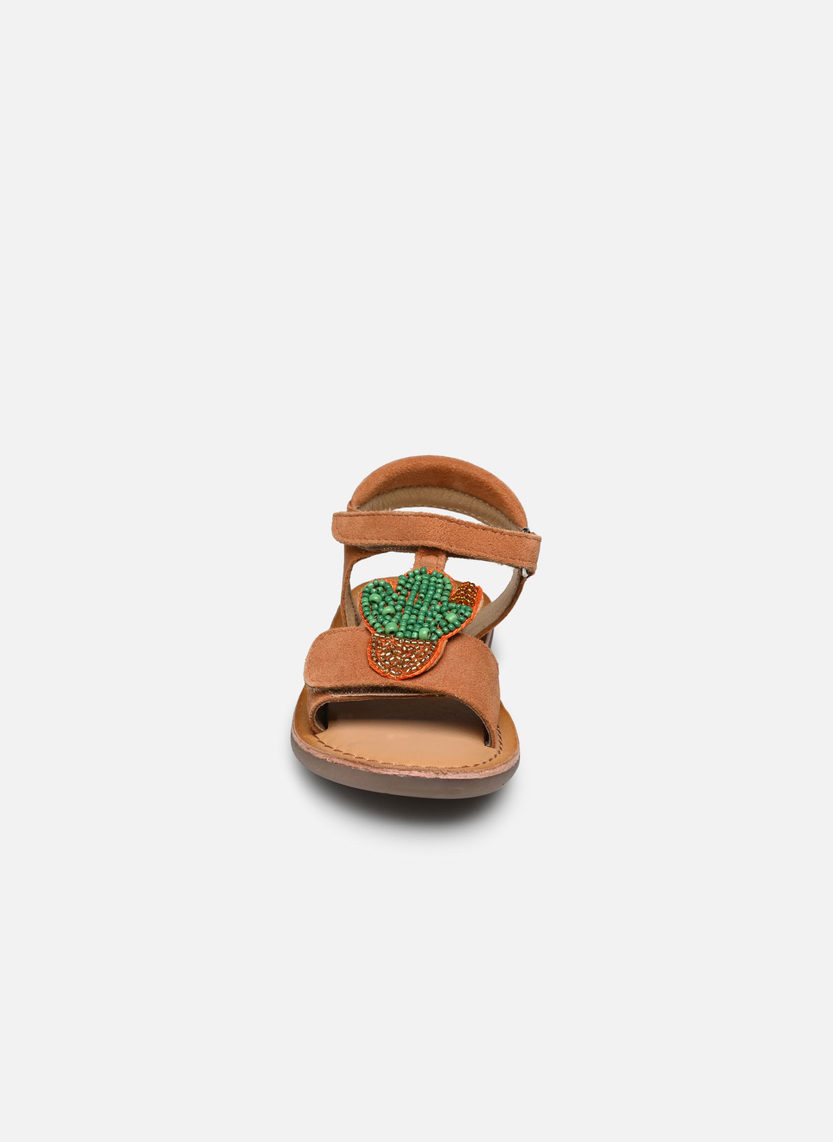 Sandalen Cloonimals mädchen braun Mod8 Sandalen Cloonimals mädchen braun ORANGE + CACTUS