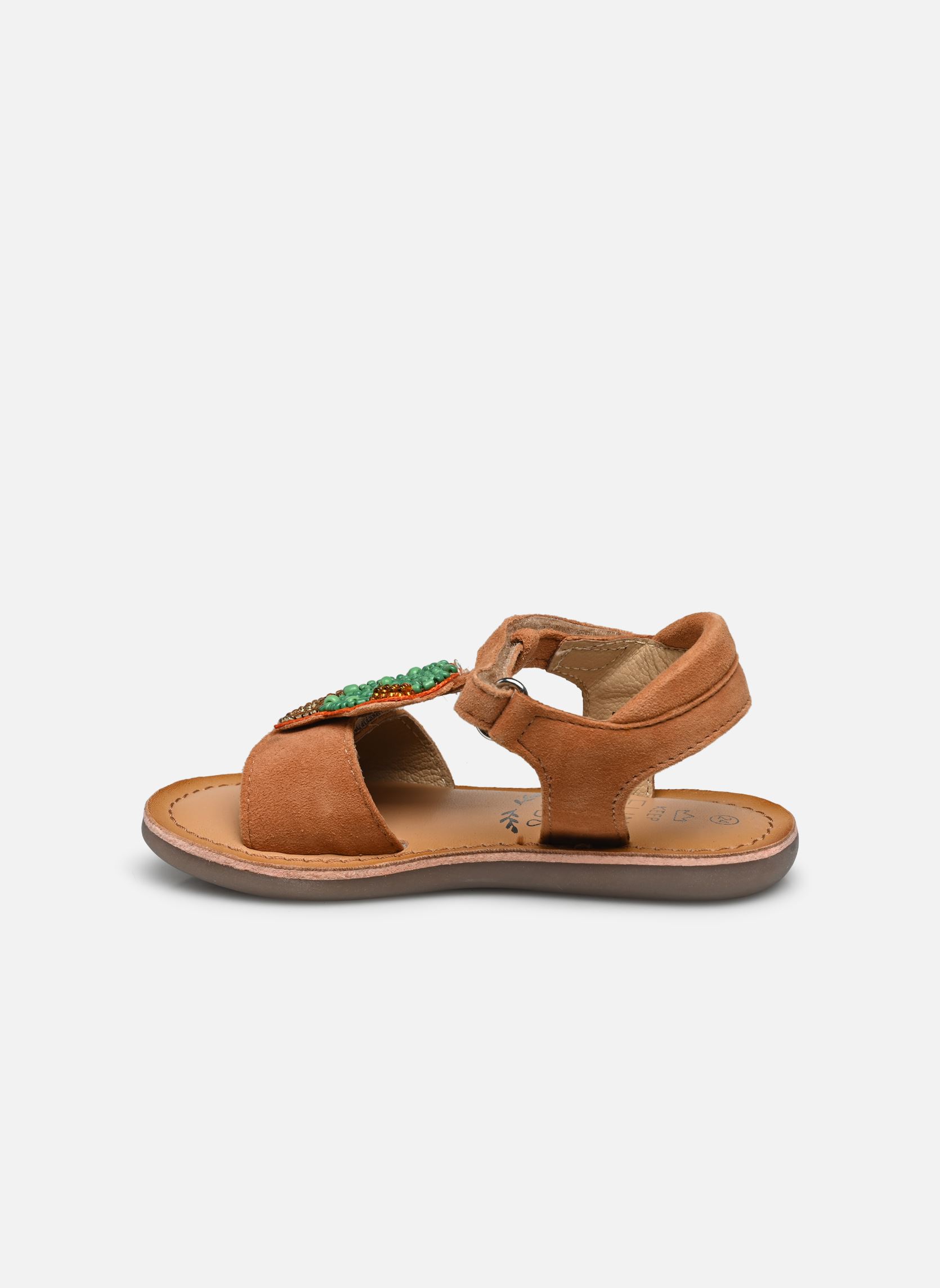 Sandalen Cloonimals mädchen braun Mod8 Sandalen Cloonimals mädchen braun ORANGE + CACTUS