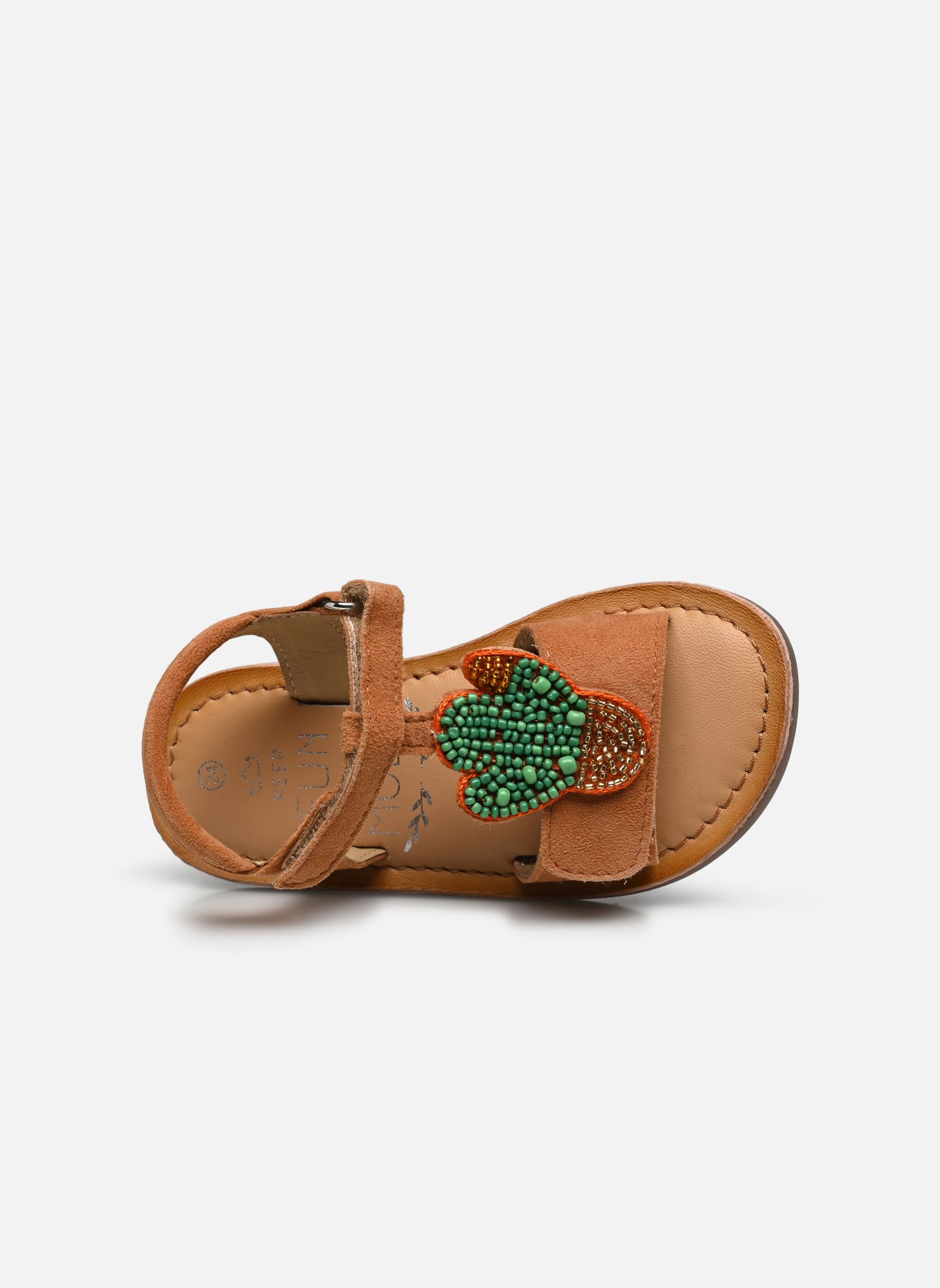 Sandalen Cloonimals mädchen braun Mod8 Sandalen Cloonimals mädchen braun ORANGE + CACTUS