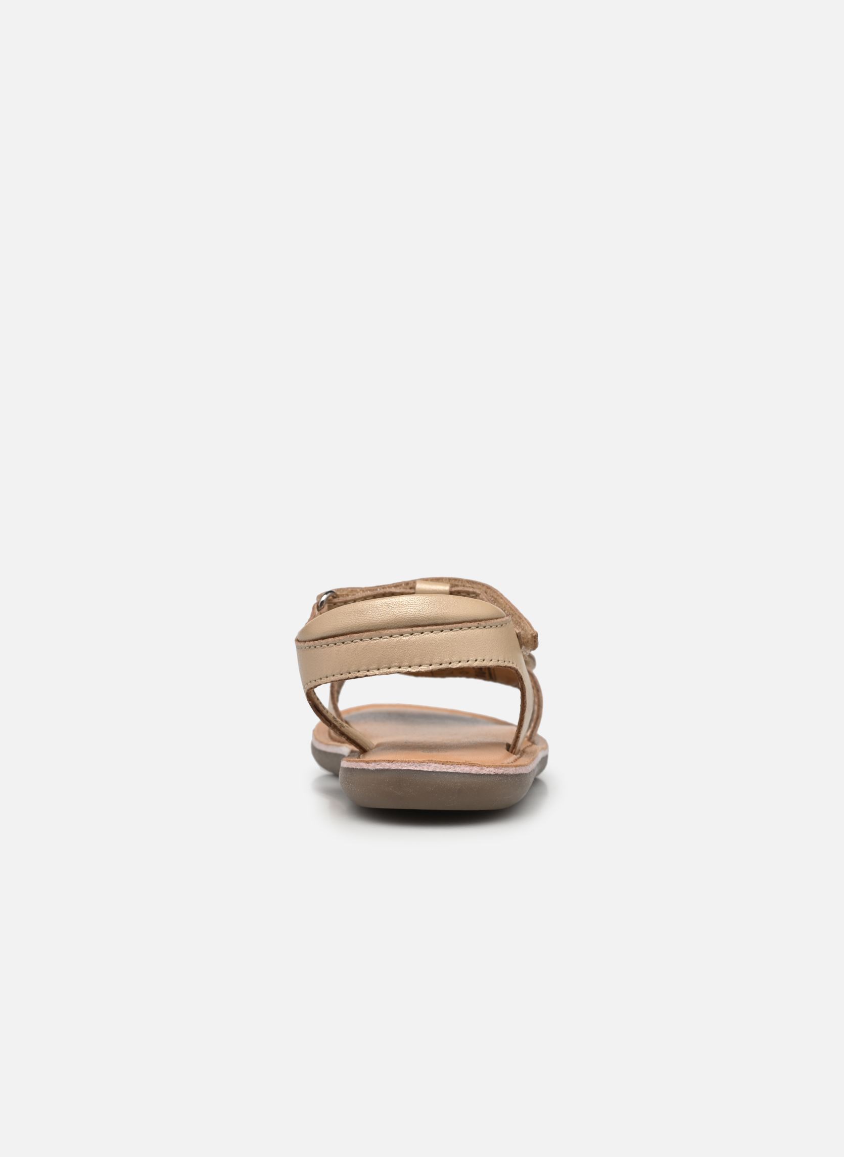 Sandales Cloonimals fille or et bronze Mod8 Sandales Cloonimals fille or et bronze OR + TIPI