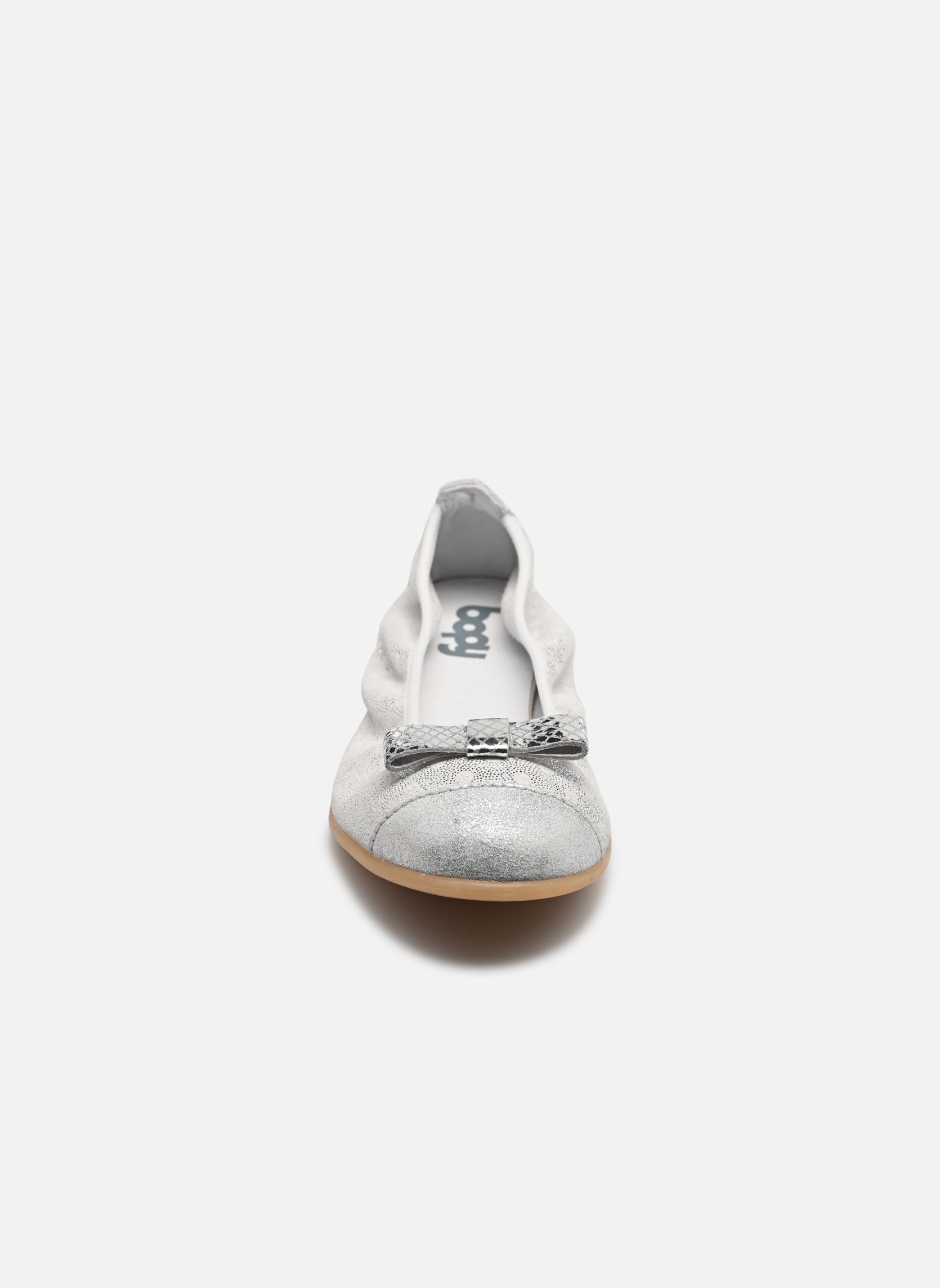 Ballerinas Soda mädchen silber Bopy Ballerinas Soda mädchen silber WHITE