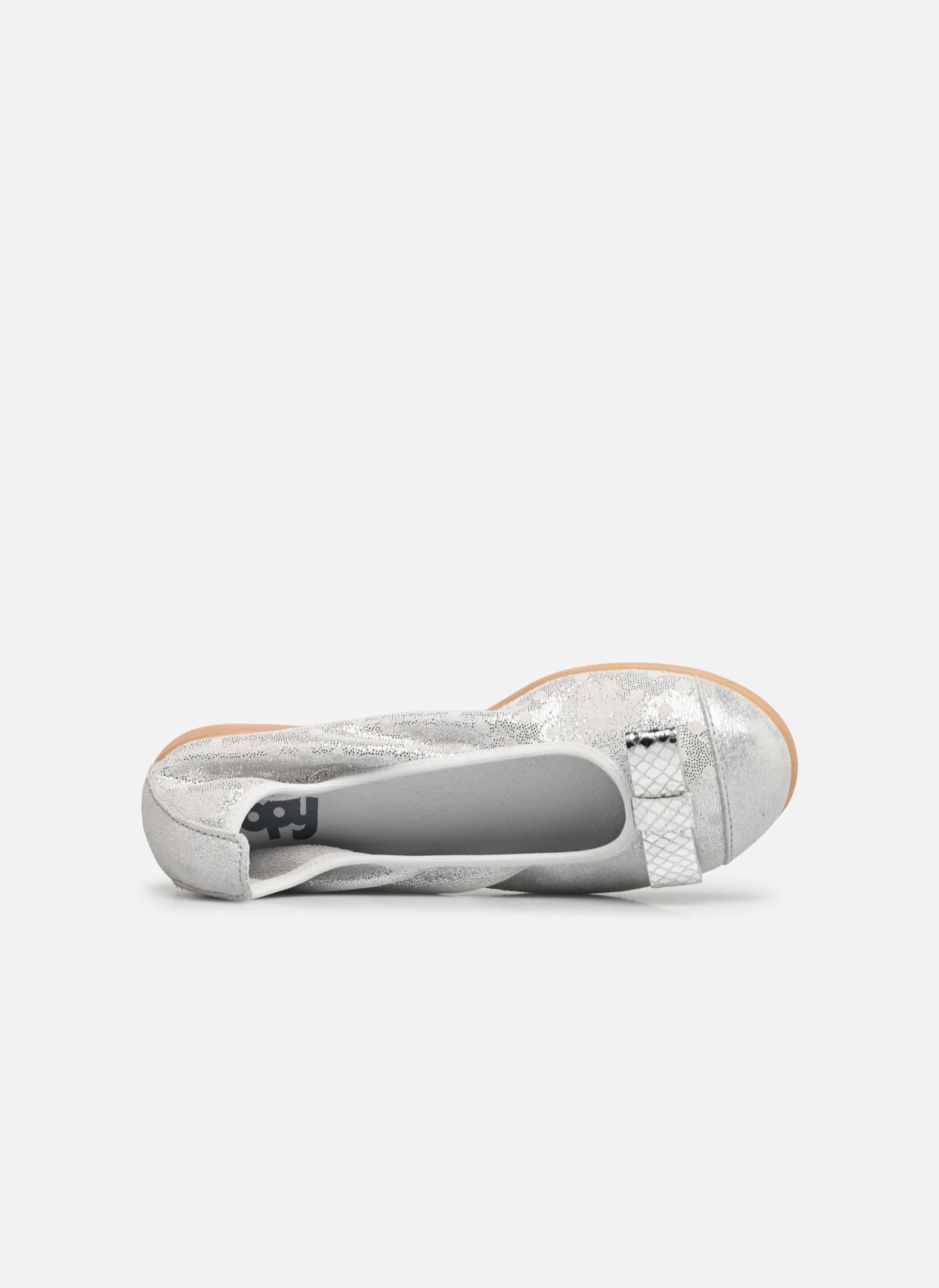 Ballerinas Soda mädchen silber Bopy Ballerinas Soda mädchen silber WHITE