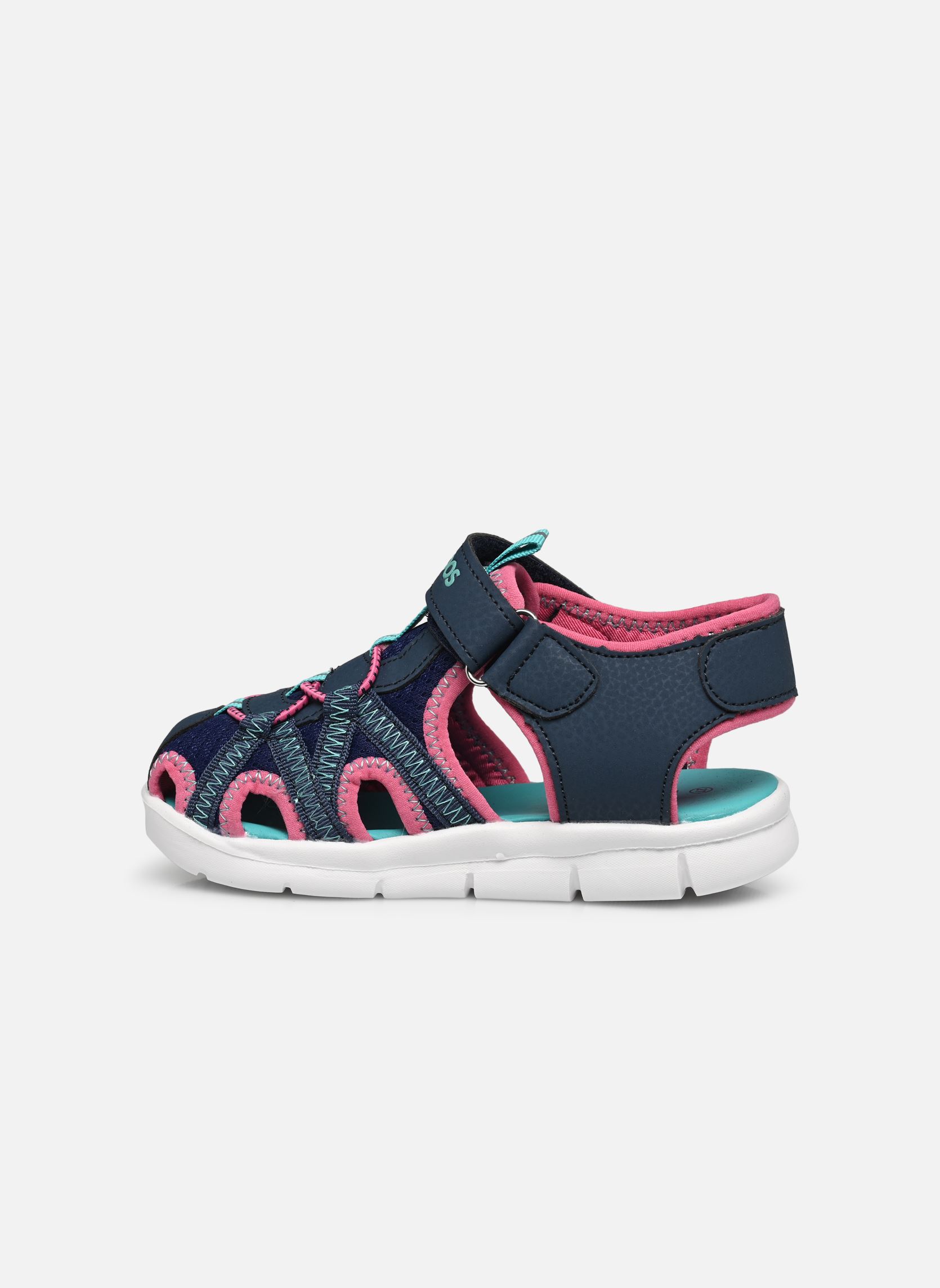 Sandales K-Lil EV fille bleu Kangaroos Sandales K-Lil EV fille bleu DK NAVY/DAISY PINK