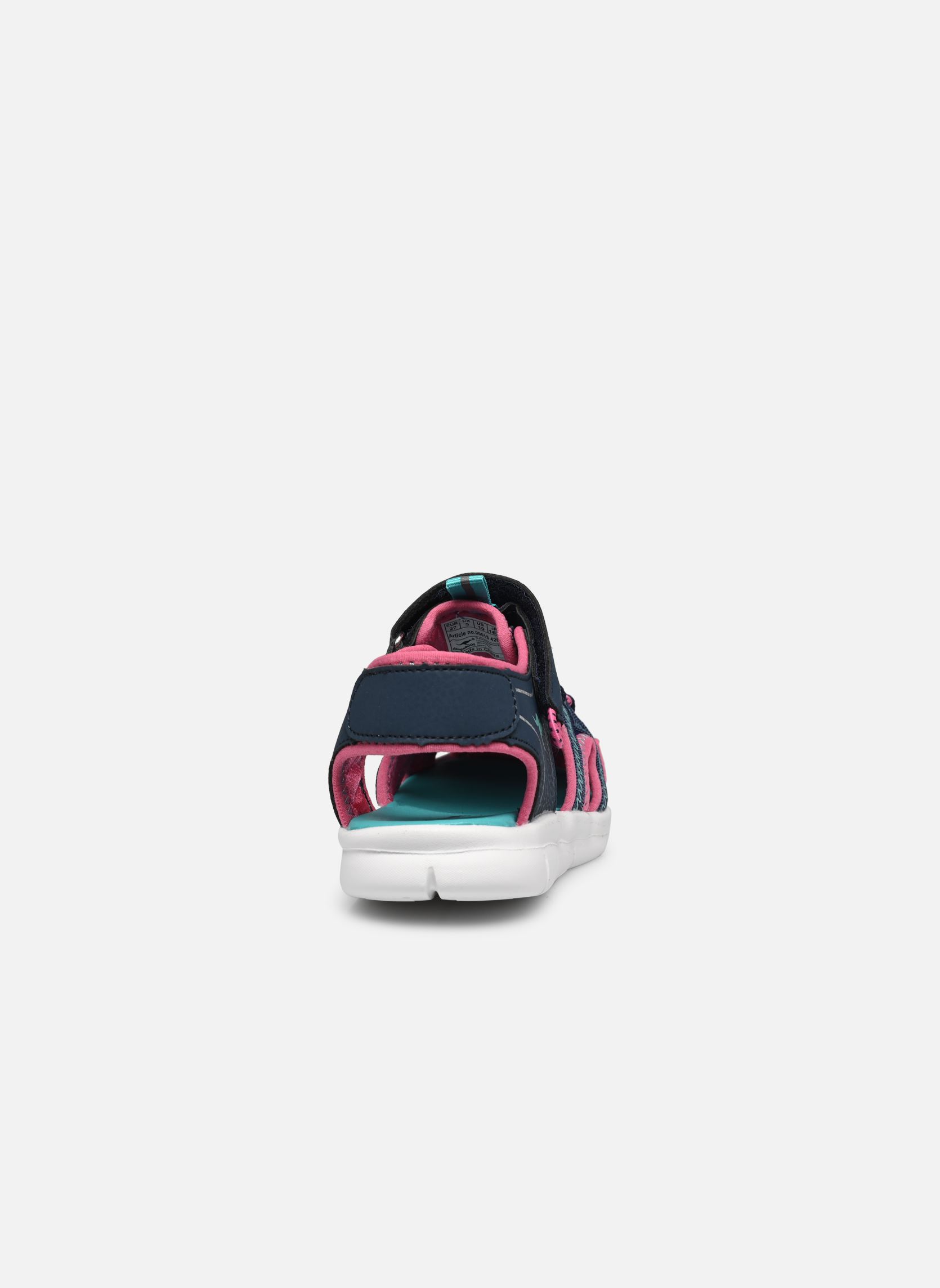 Sandales K-Lil EV fille bleu Kangaroos Sandales K-Lil EV fille bleu DK NAVY/DAISY PINK