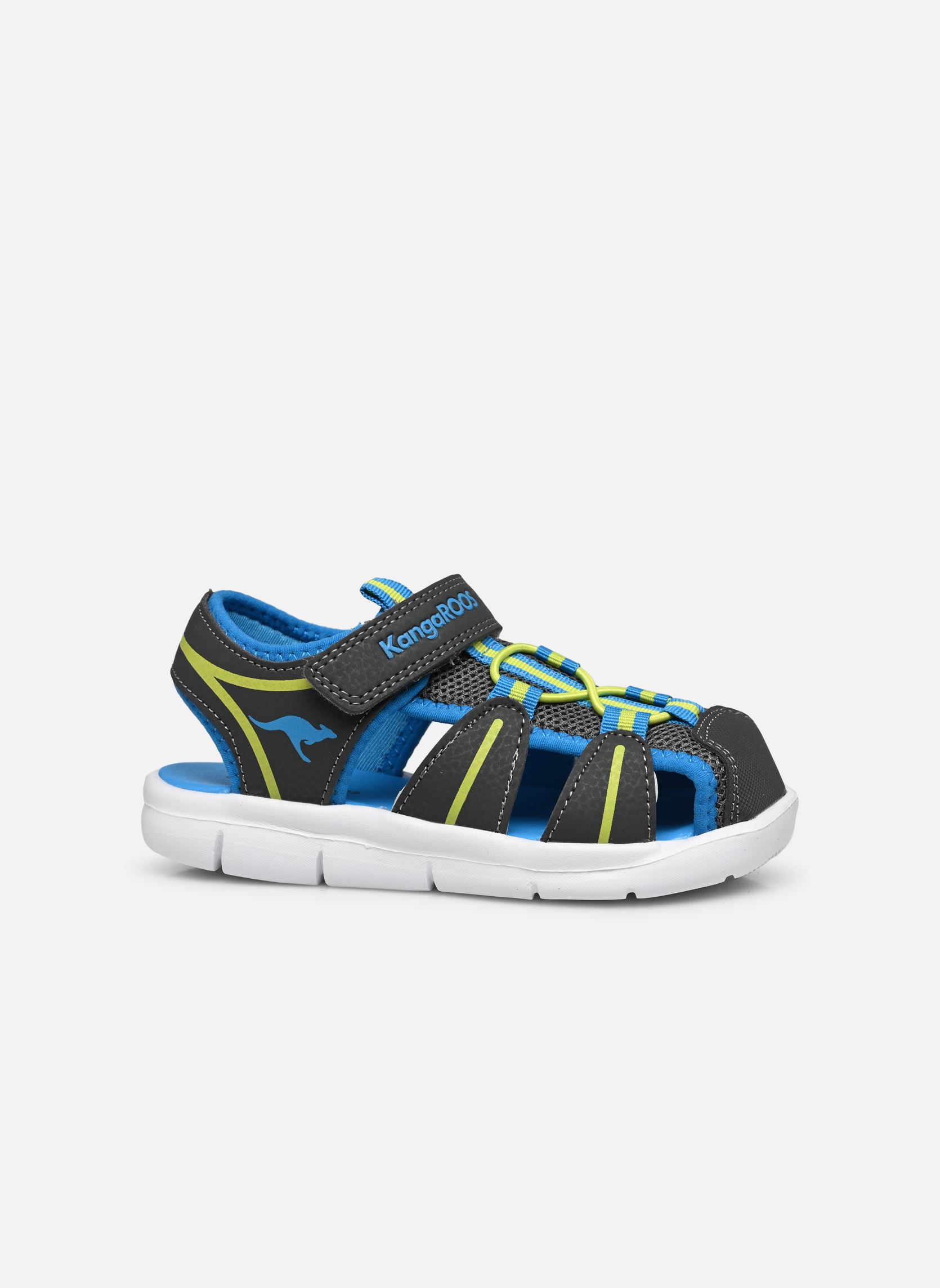 Sandalen K-Grobi jungen grau Kangaroos Sandalen K-Grobi jungen grau STEEL GREY/LIME