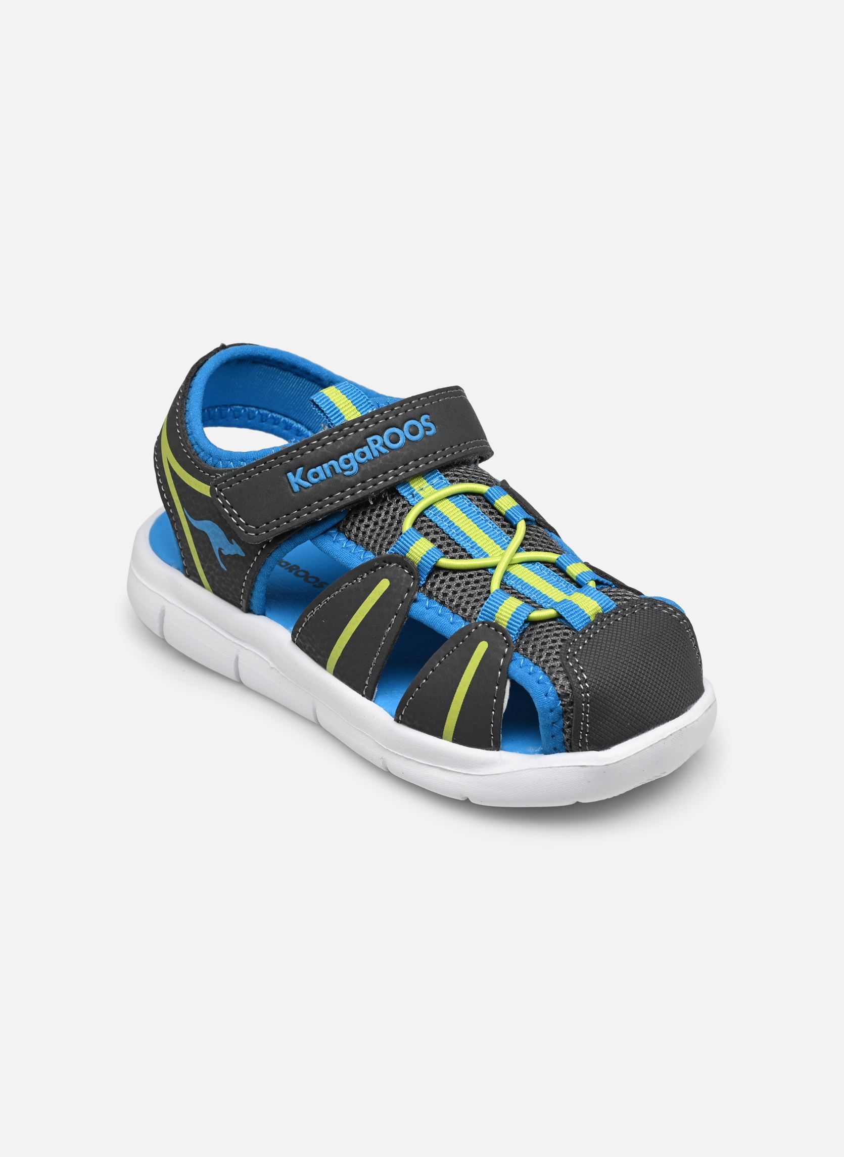 Sandalen K-Grobi jungen grau Kangaroos Sandalen K-Grobi jungen grau STEEL GREY/LIME
