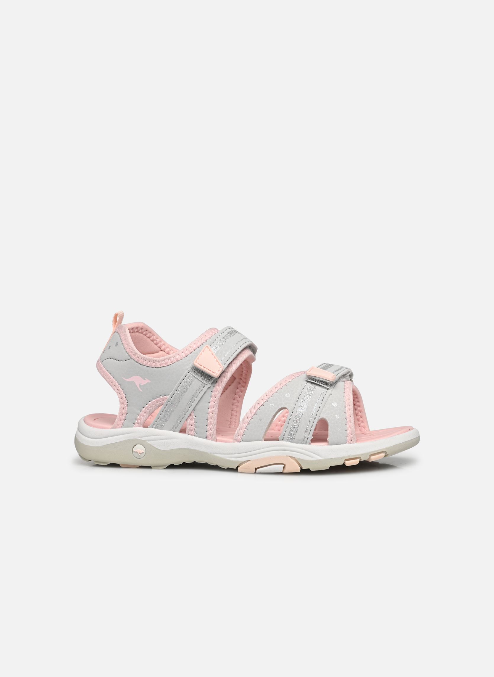 Sandalen K-Leni Fee mädchen grau Kangaroos Sandalen K-Leni Fee mädchen grau VAPOR GREY/FROST PINK